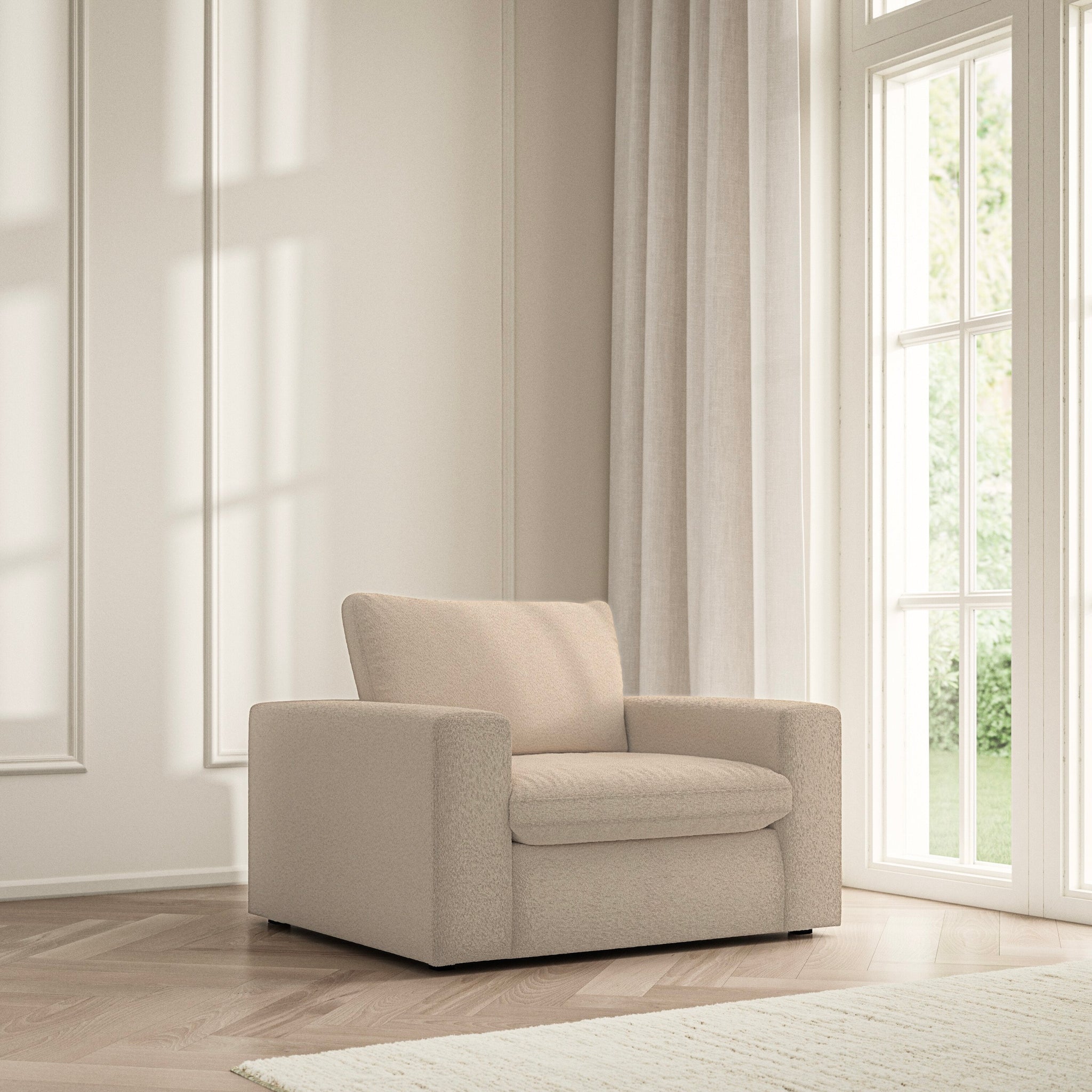 Cloud Armchair - Soft Teddy
