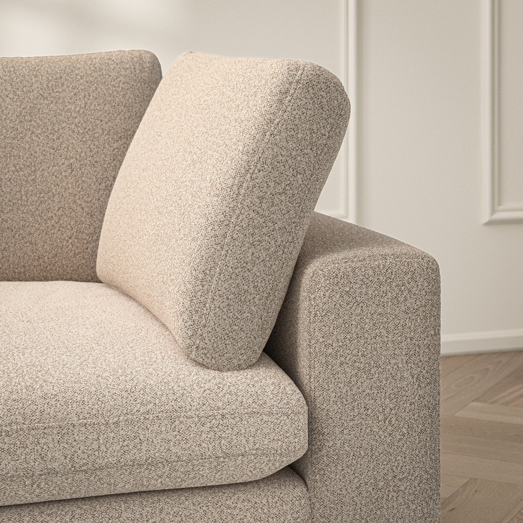 Cloud Corner Chaise LHF - Bouclé