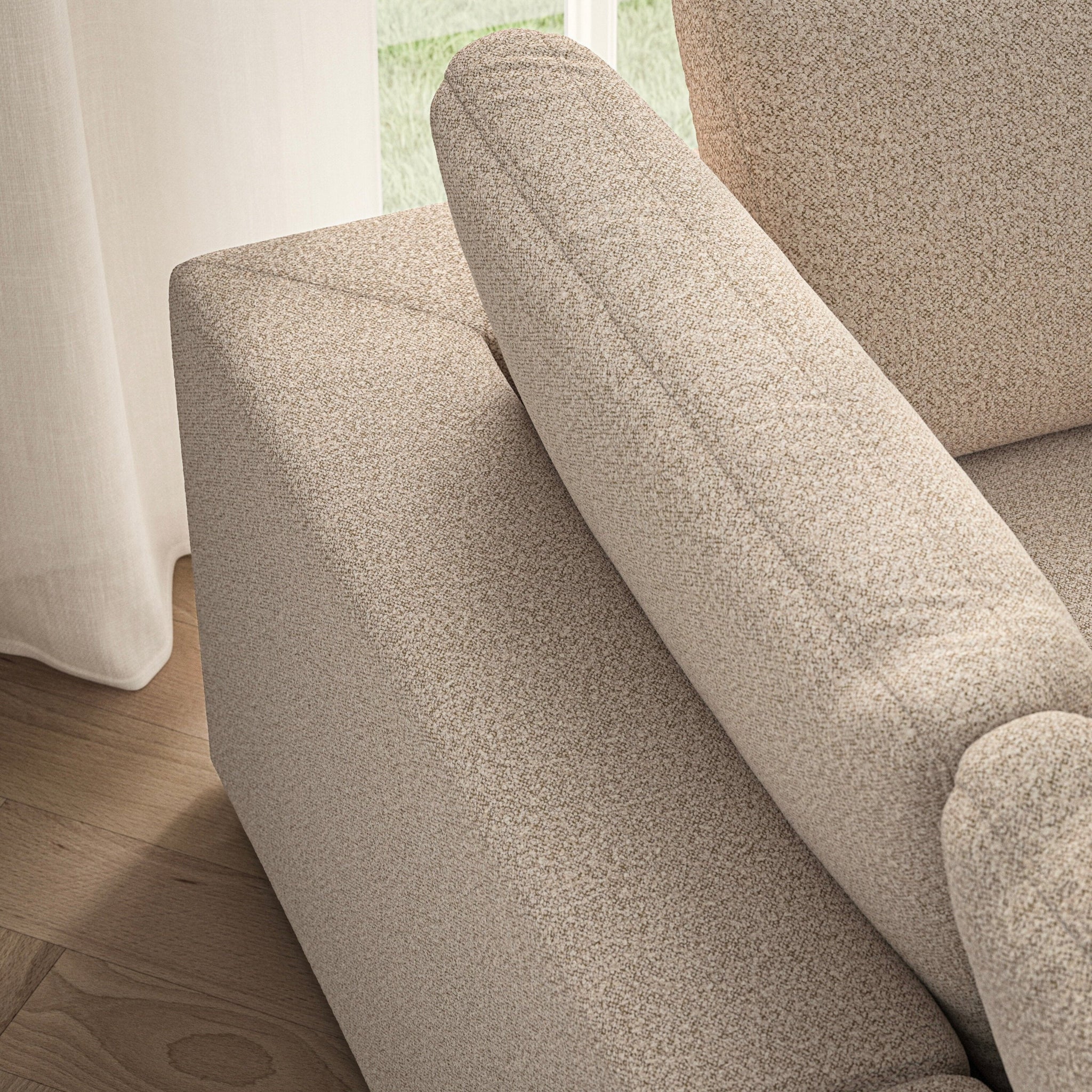Cloud Corner Chaise LHF - Bouclé