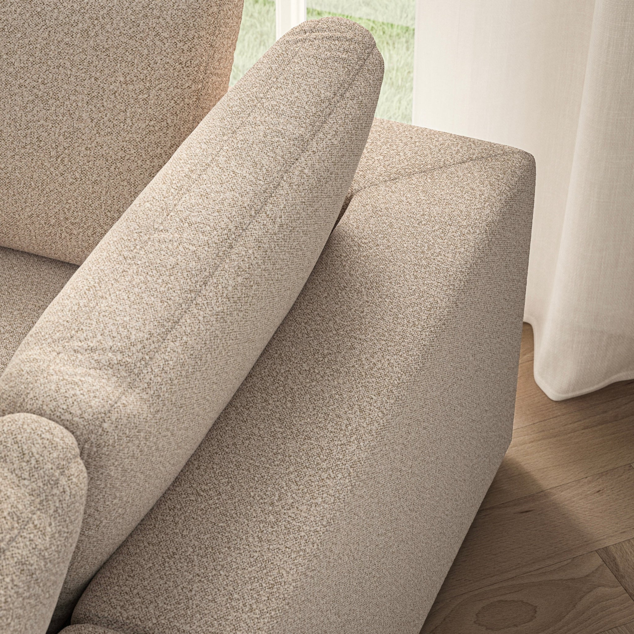 Cloud Corner Chaise RHF - Bouclé