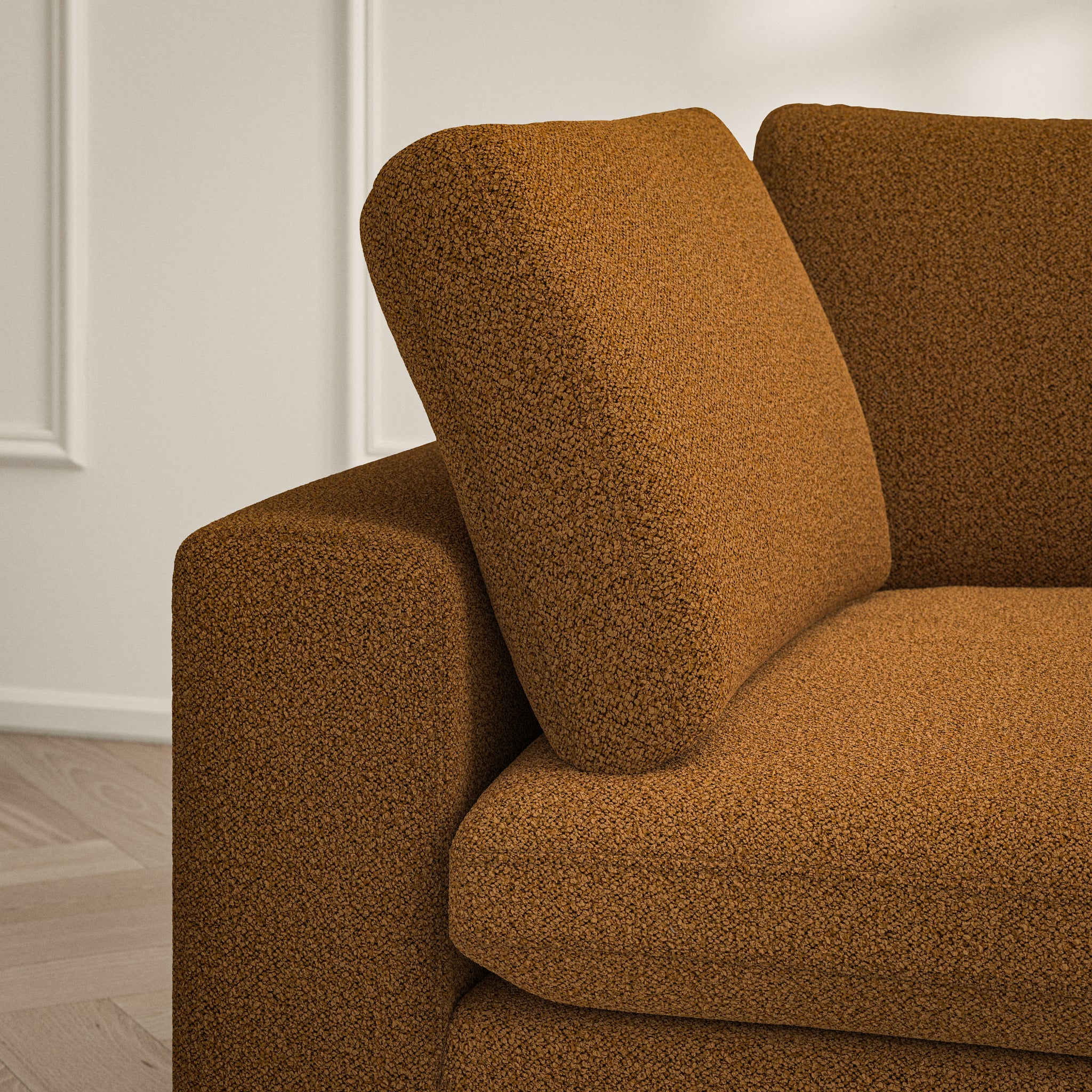Cloud Corner Chaise RHF - Bouclé