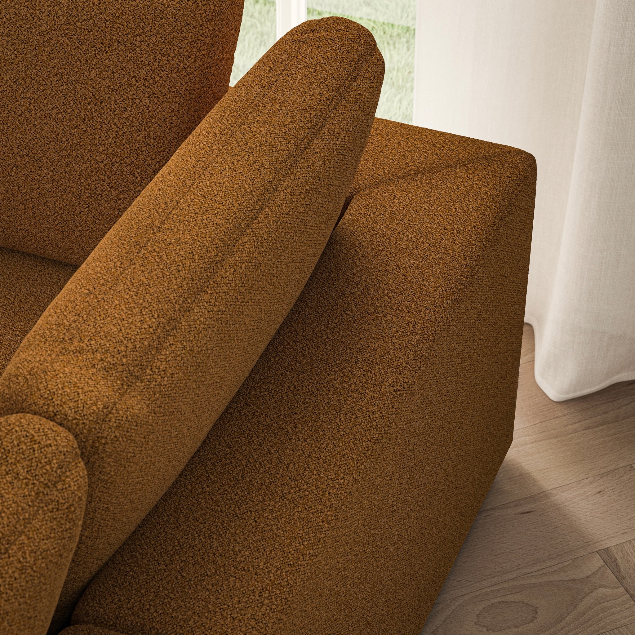 Cloud Corner Chaise RHF - Bouclé