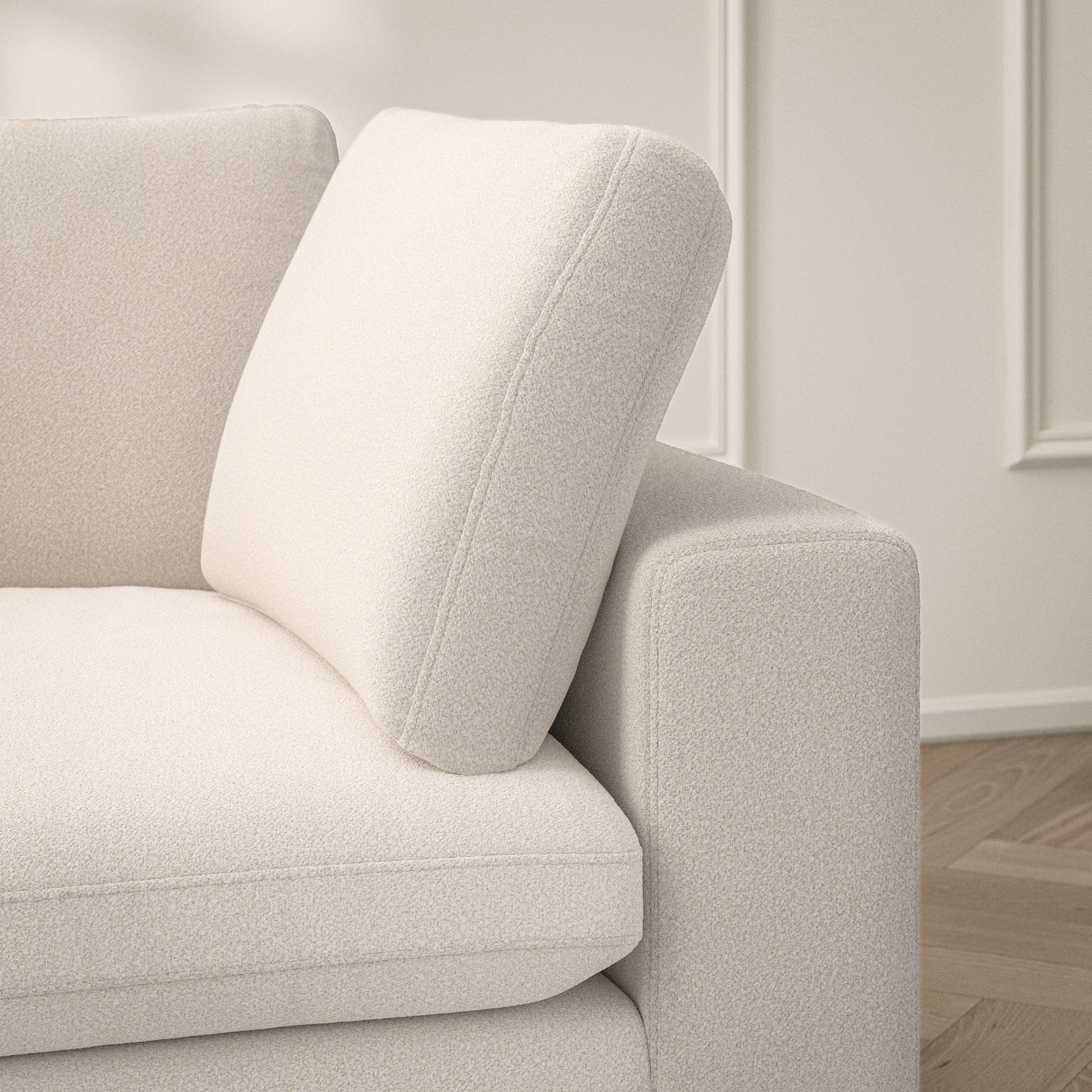 Cloud Corner Chaise LHF - Bouclé
