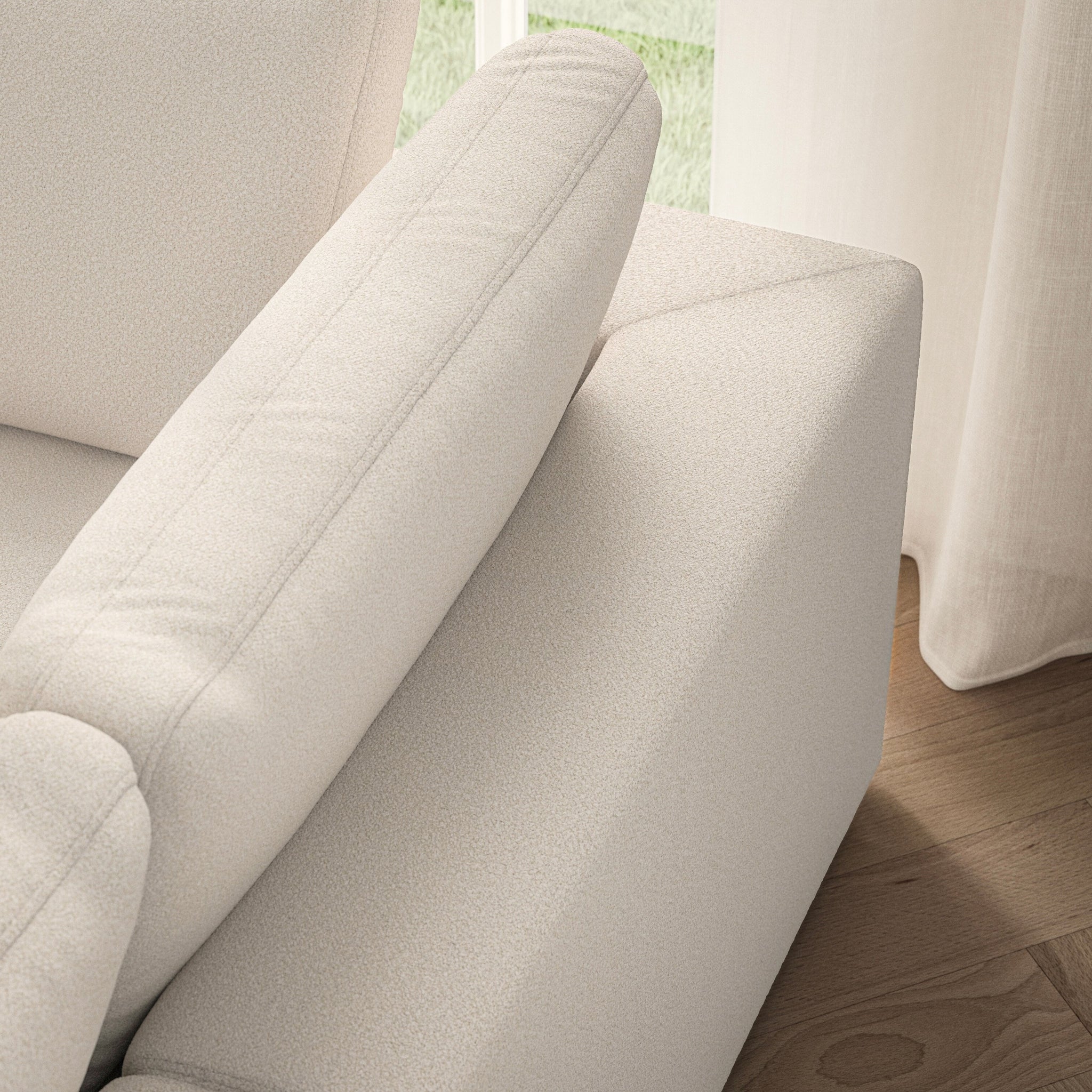 Cloud Corner Chaise RHF - Bouclé