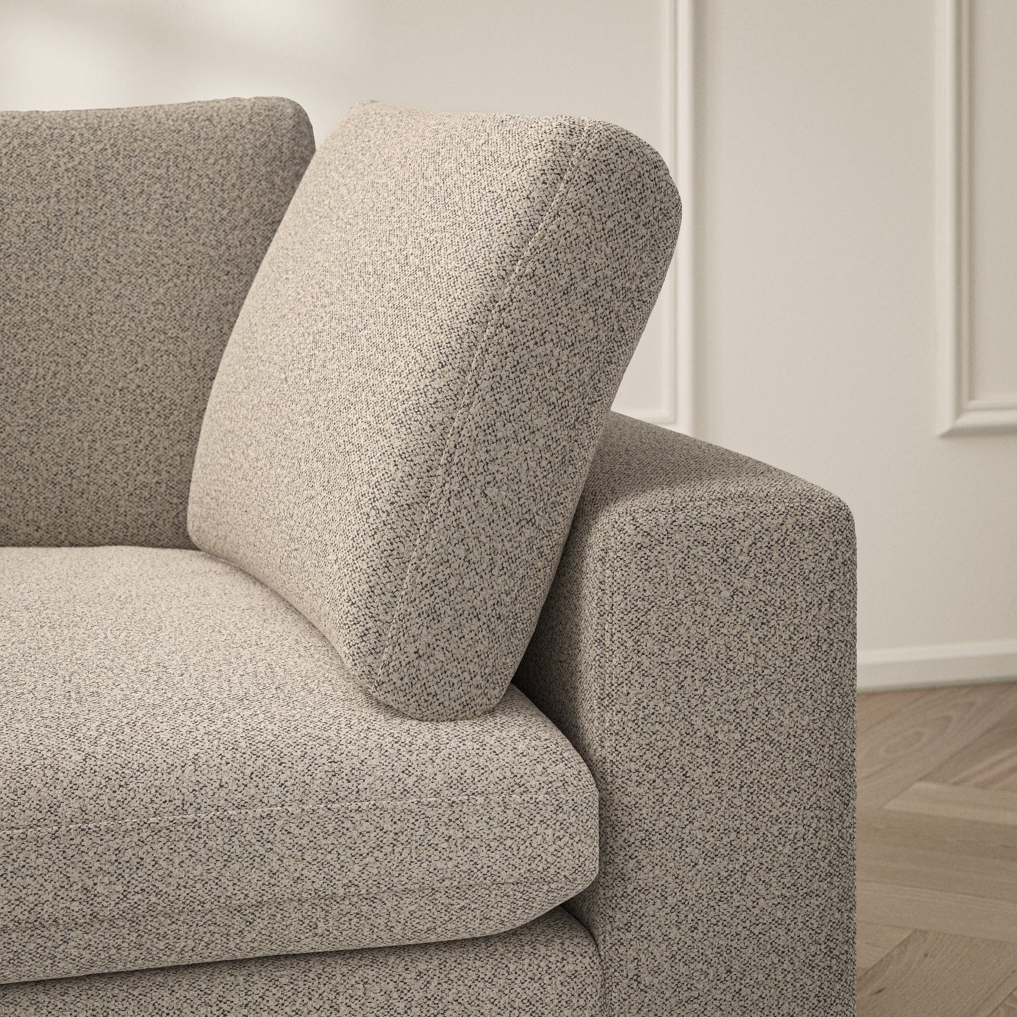 Cloud Corner Chaise LHF - Bouclé
