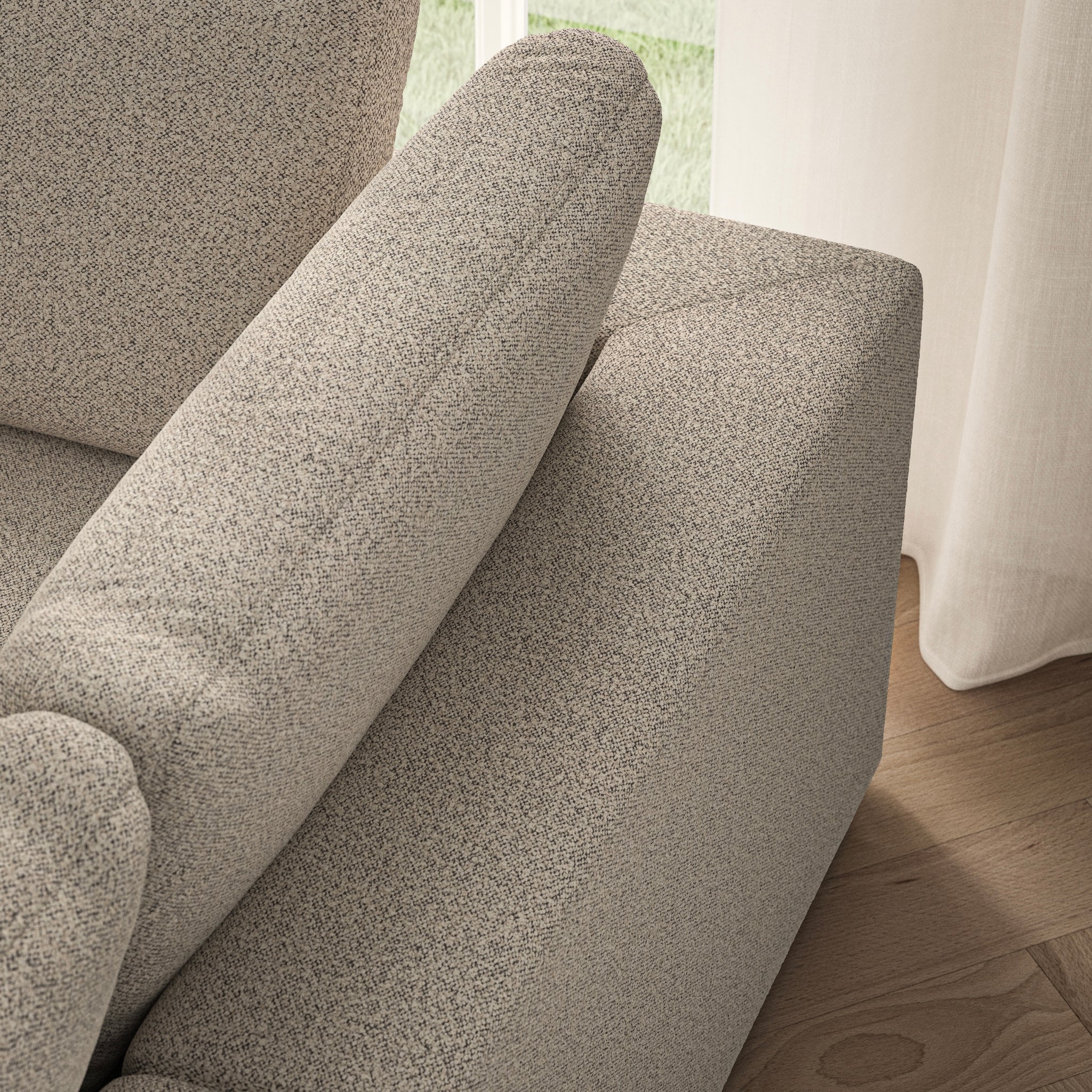 Cloud Corner Chaise RHF - Bouclé