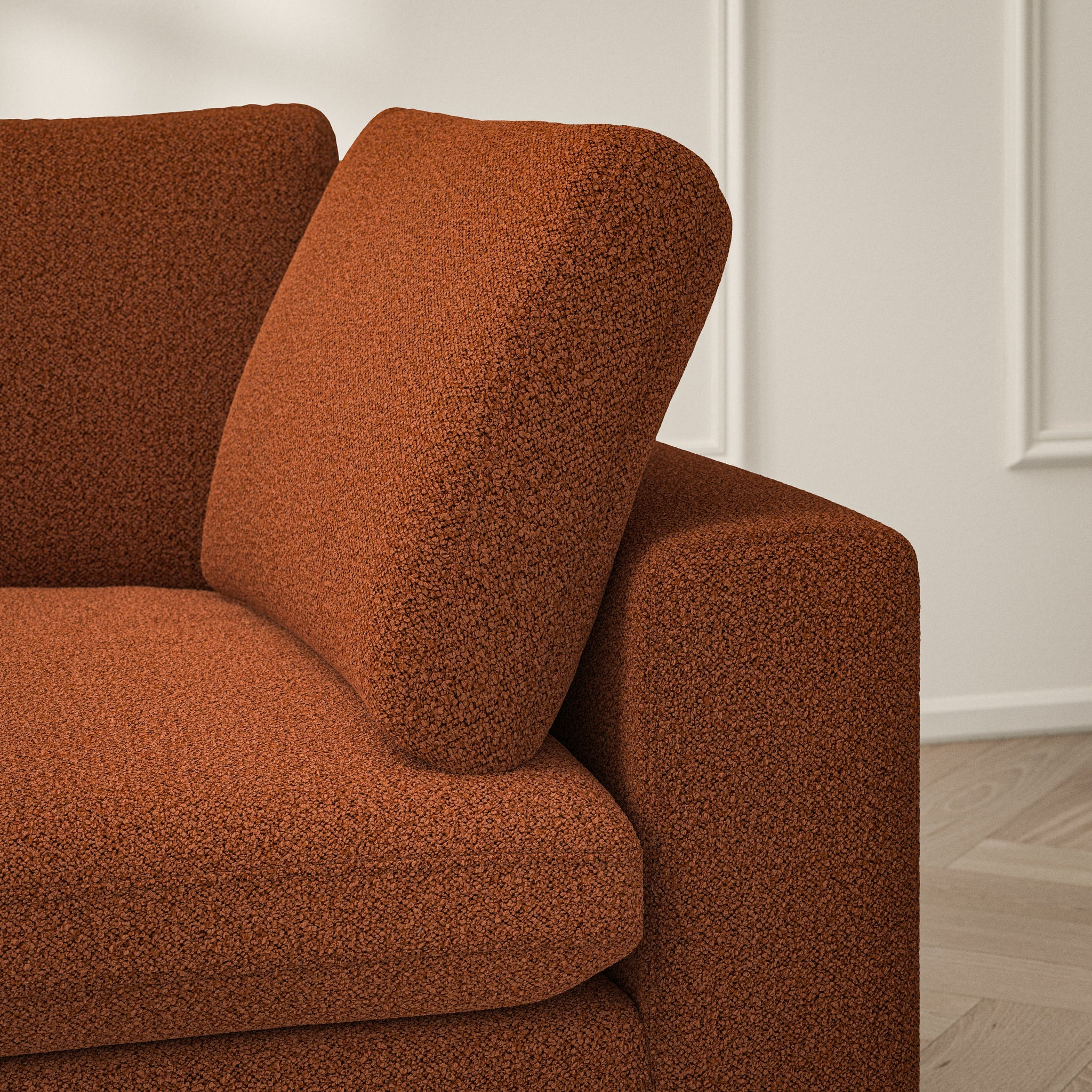 Cloud Corner Chaise LHF - Bouclé