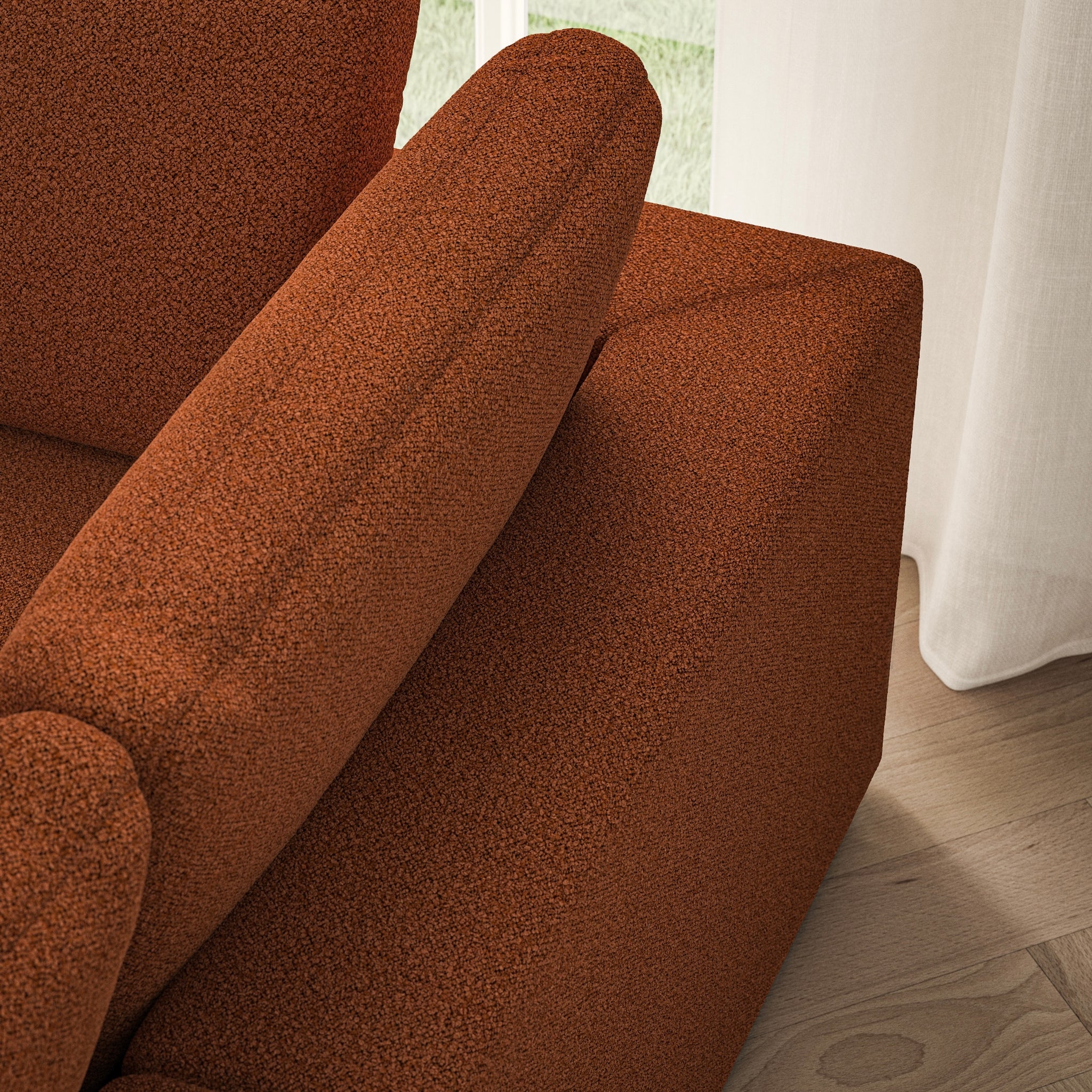 Cloud Corner Chaise RHF - Bouclé