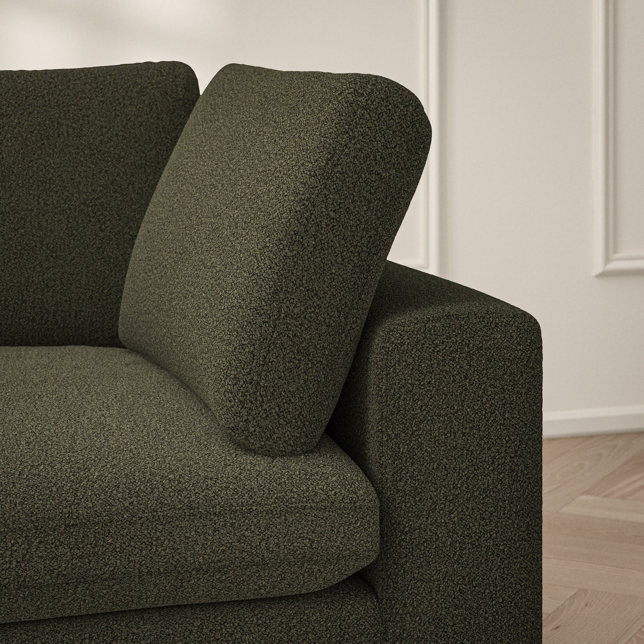 Cloud Corner Chaise LHF - Bouclé