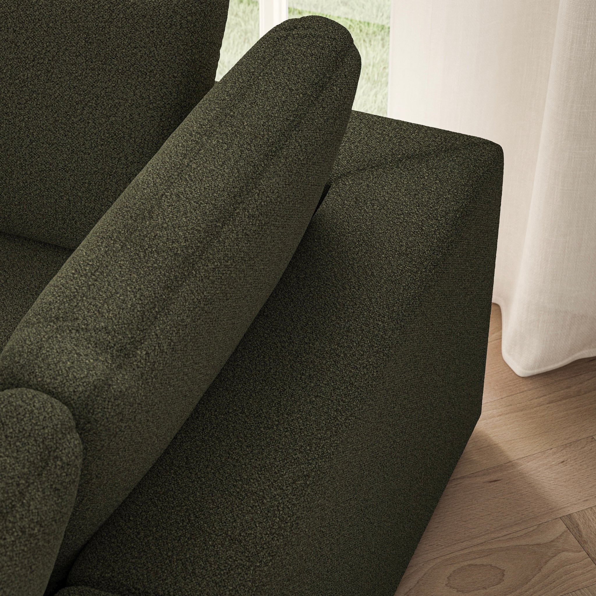 Cloud Corner Chaise RHF - Bouclé