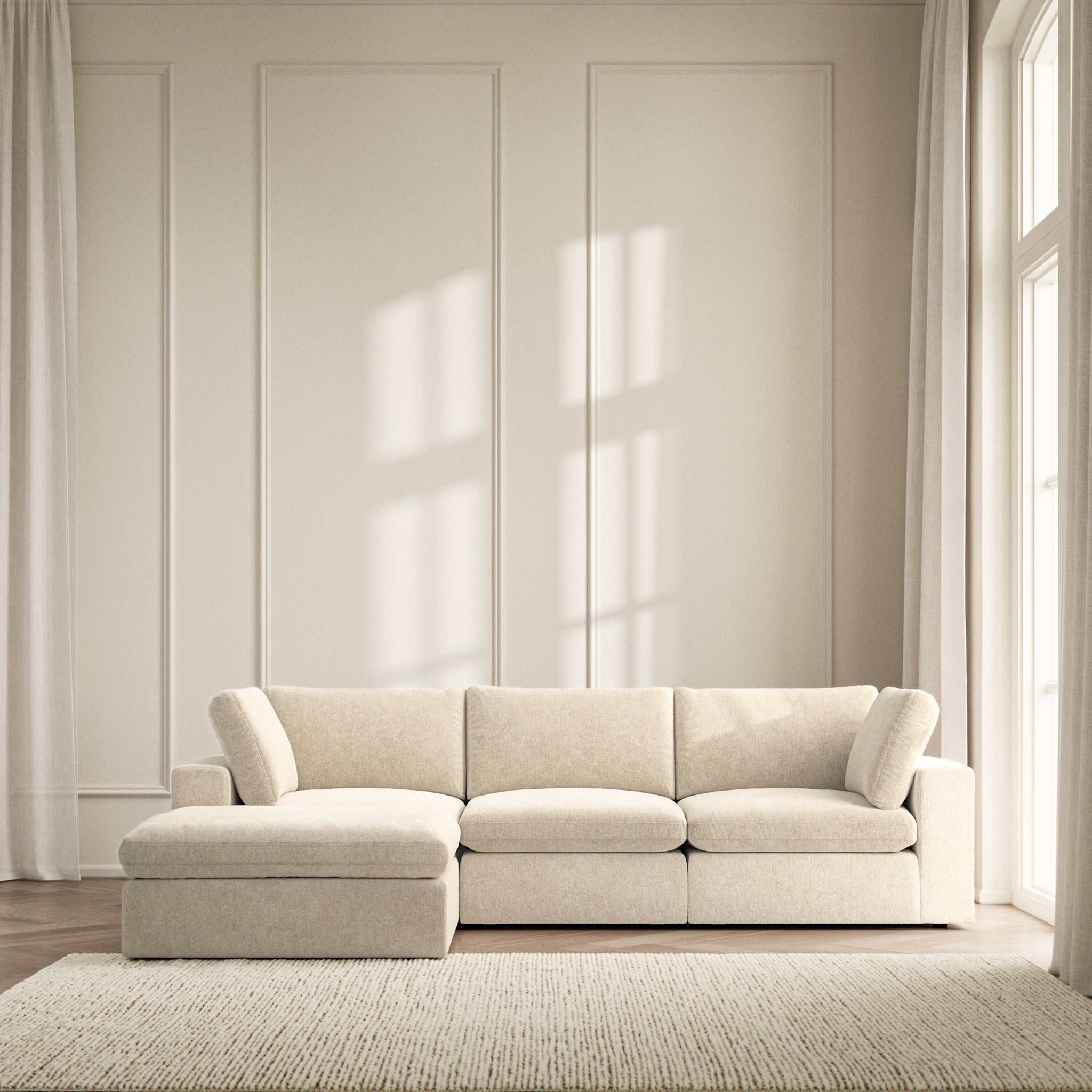 Cloud Chaise Sofa - Symphony