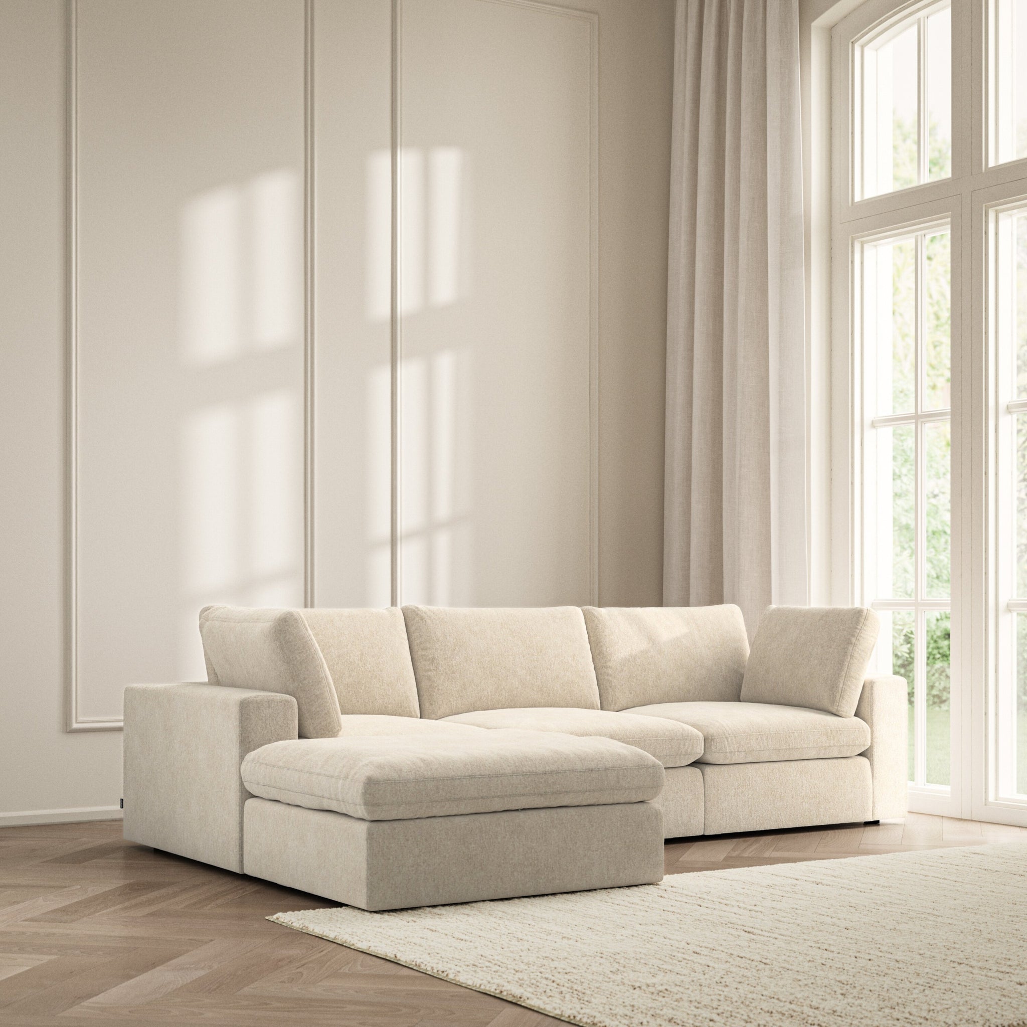 Cloud Chaise Sofa - Symphony