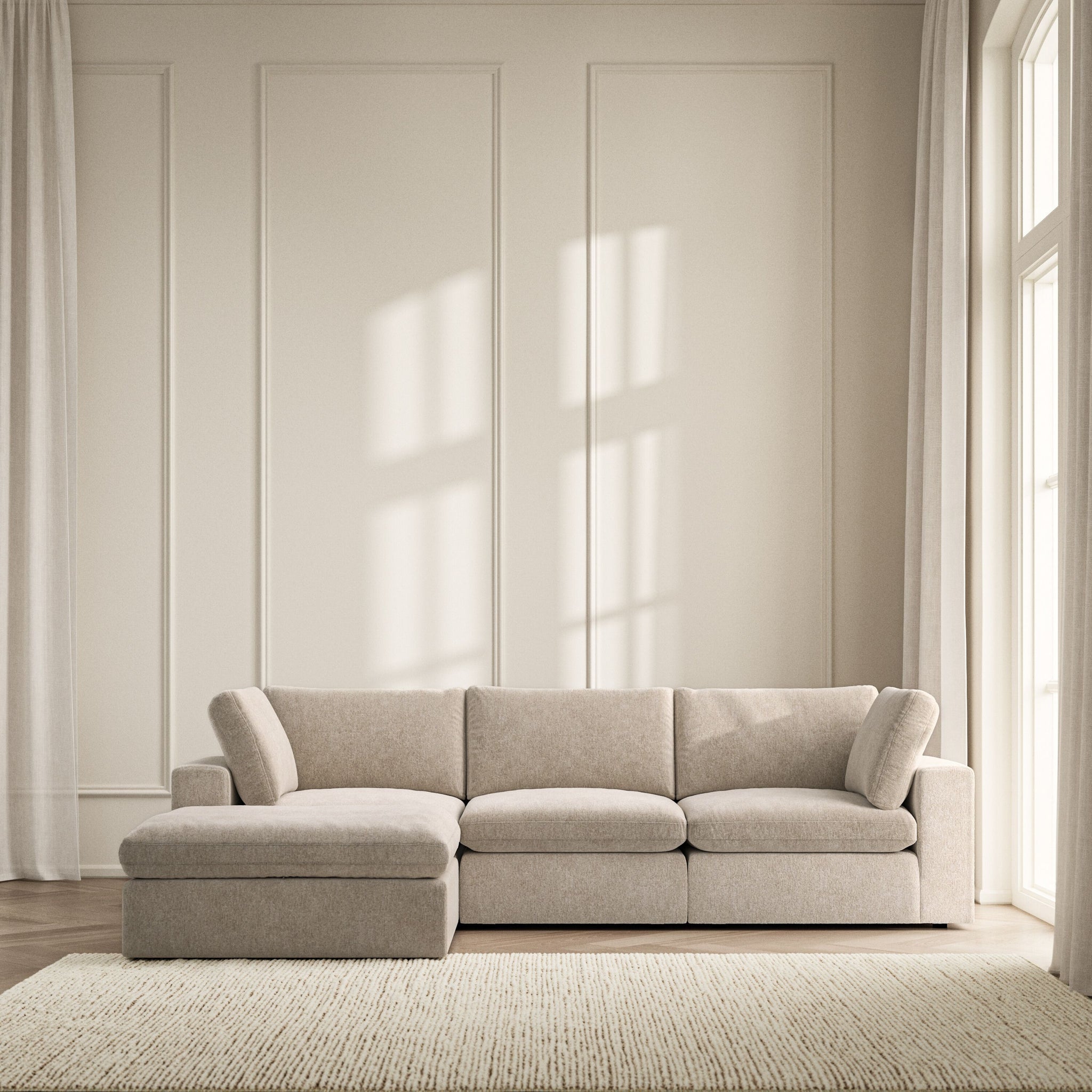 Cloud Chaise Sofa - Symphony