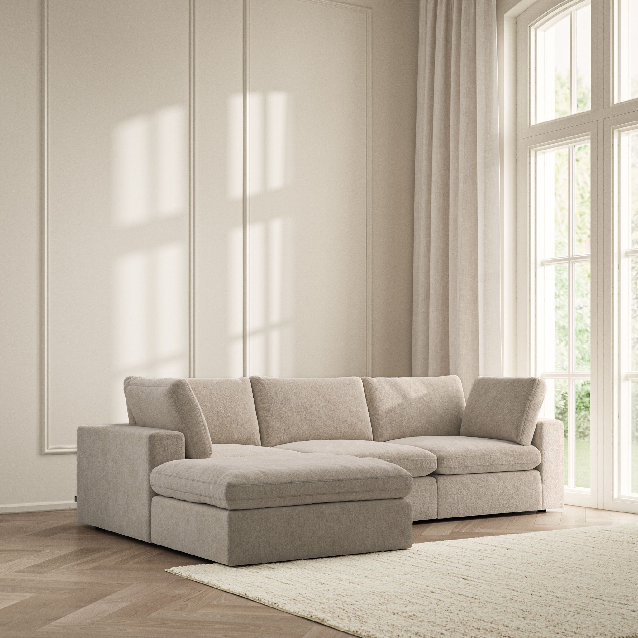 Cloud Chaise Sofa - Symphony
