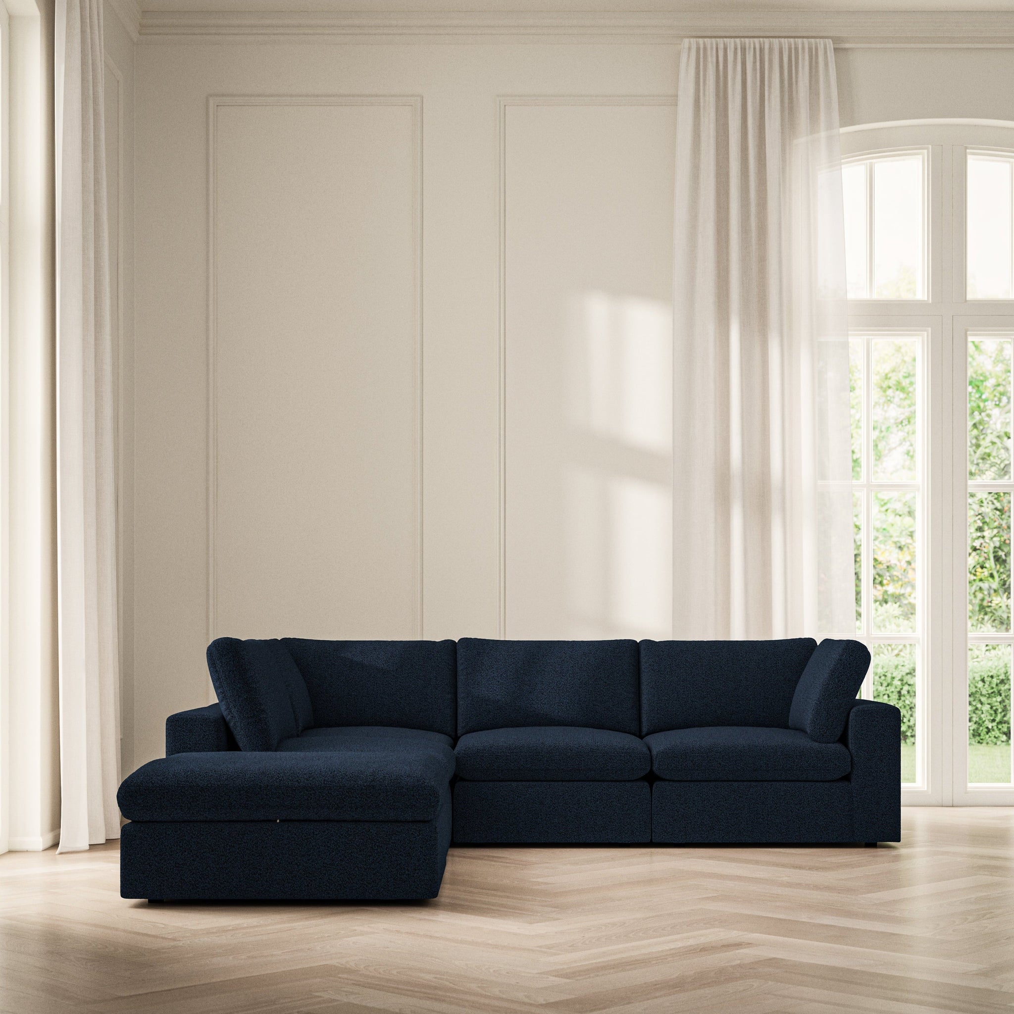 Cloud Corner Chaise LHF - Bouclé