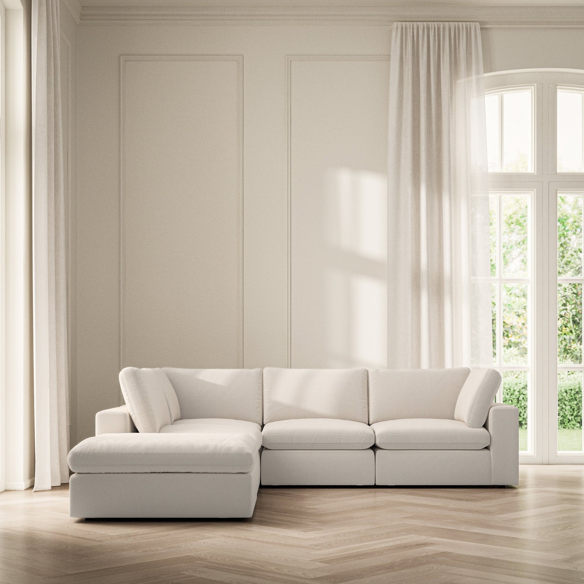 Cloud Corner Chaise LHF - Bouclé