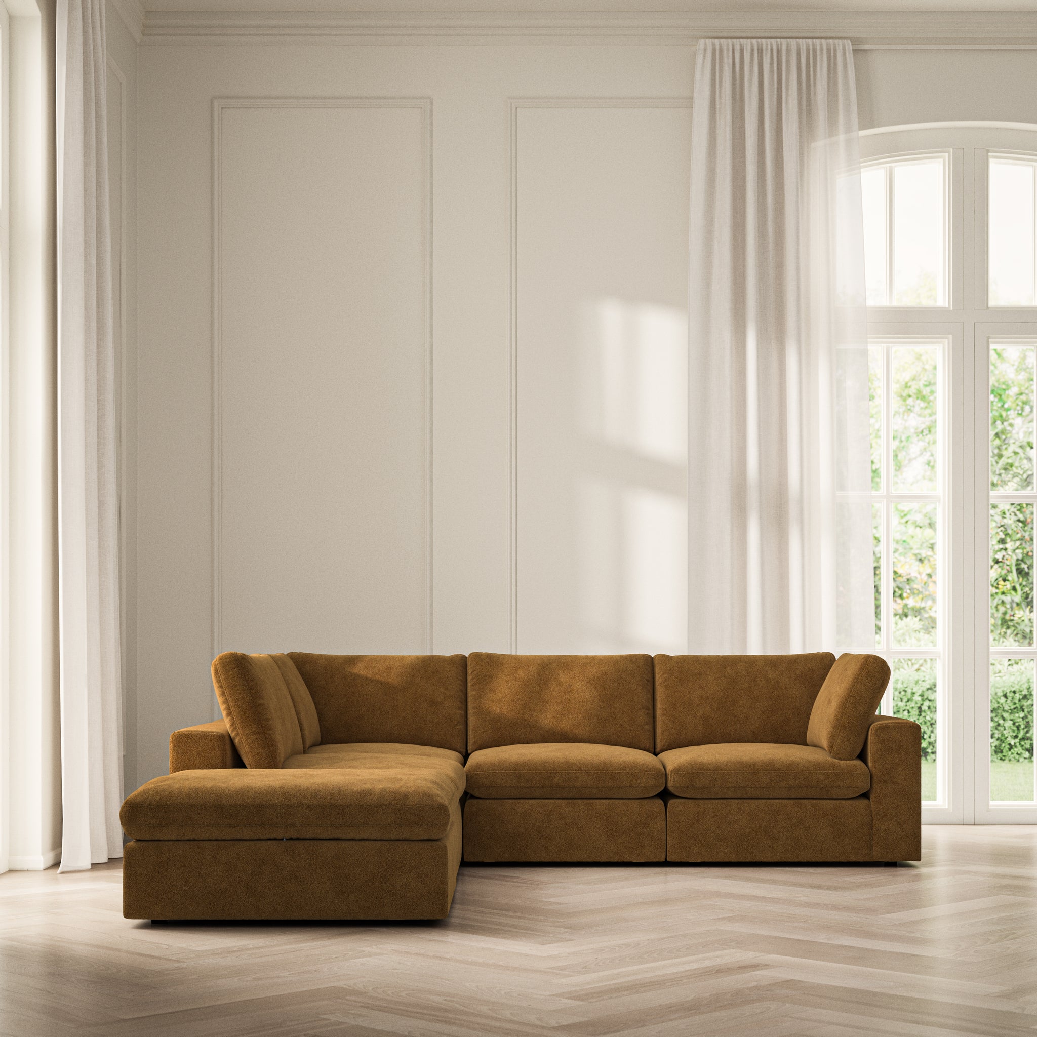 Cloud Corner Chaise LHF - Soft Bouclé