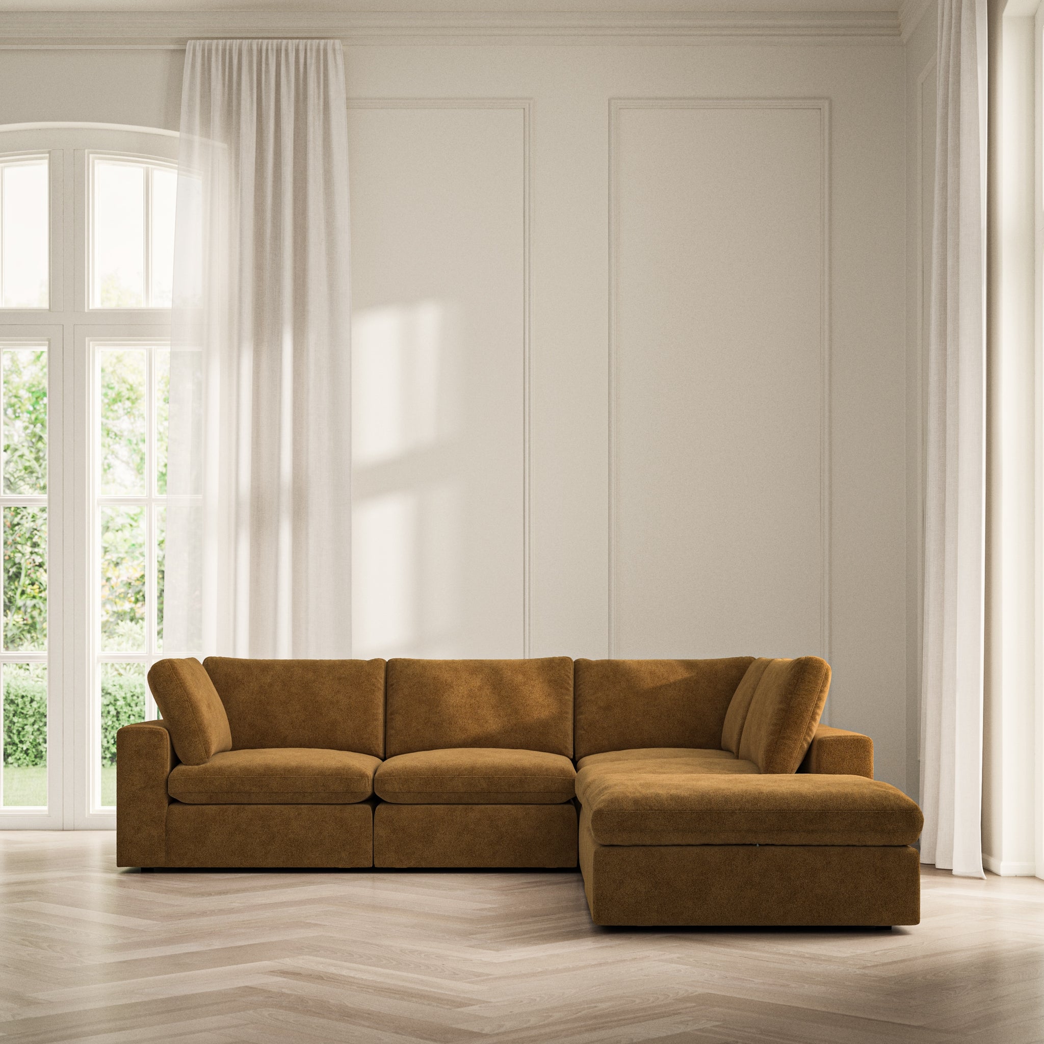 Cloud Corner Chaise RHF - Soft Bouclé