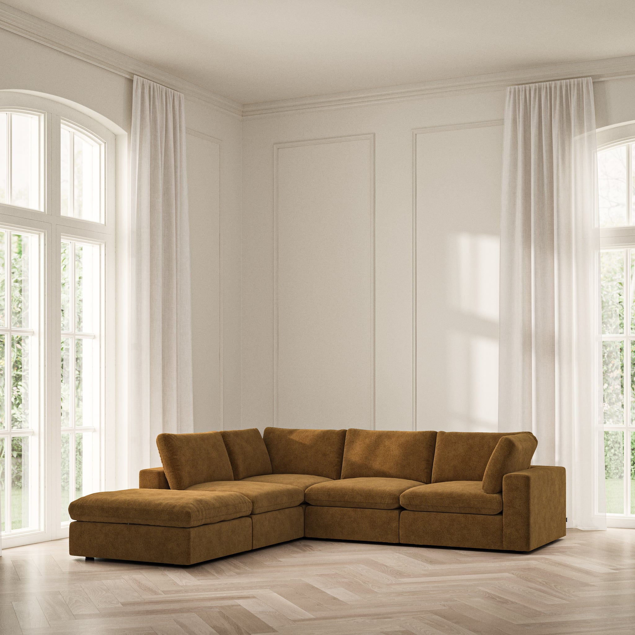 Cloud Corner Chaise LHF - Soft Bouclé