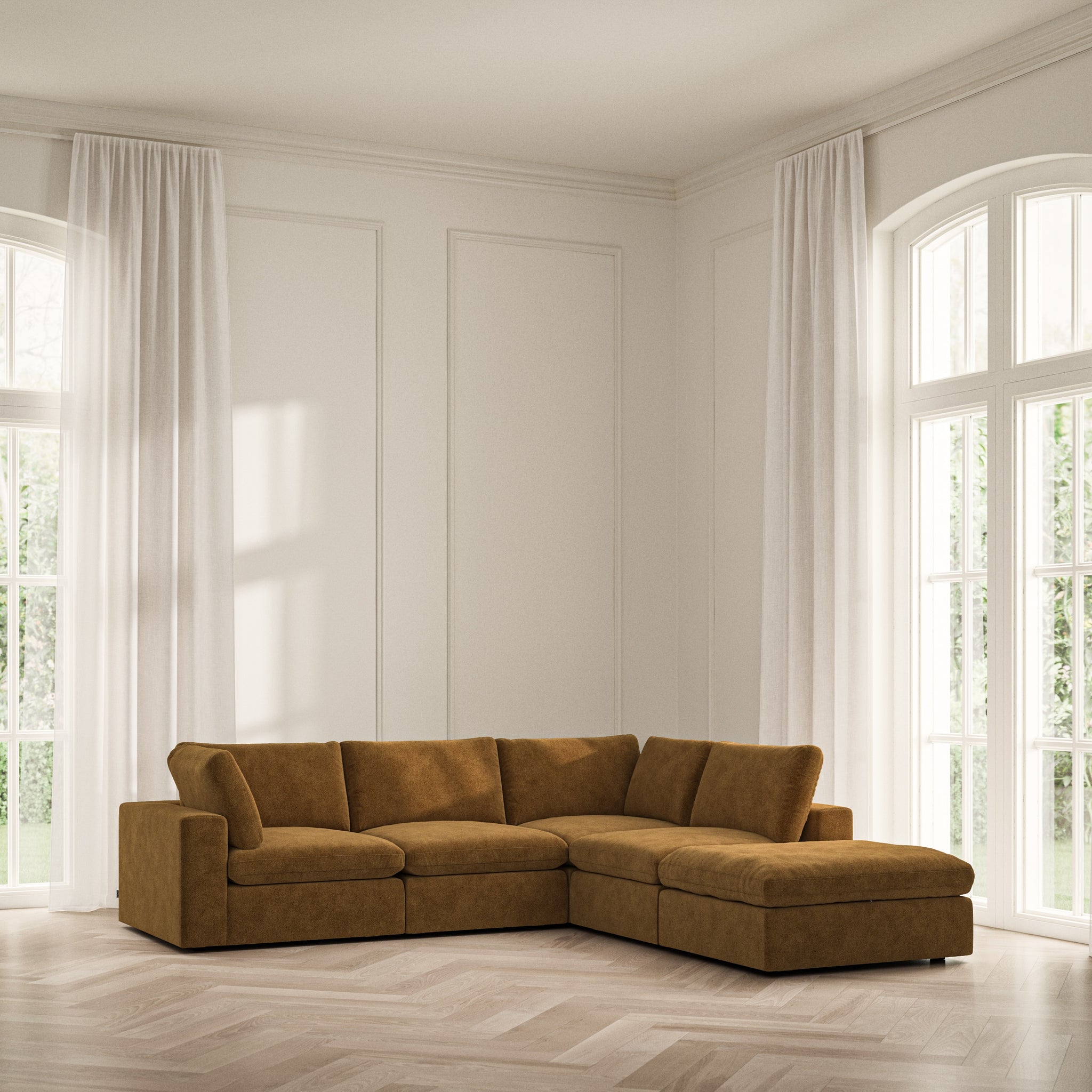 Cloud Corner Chaise RHF - Soft Bouclé
