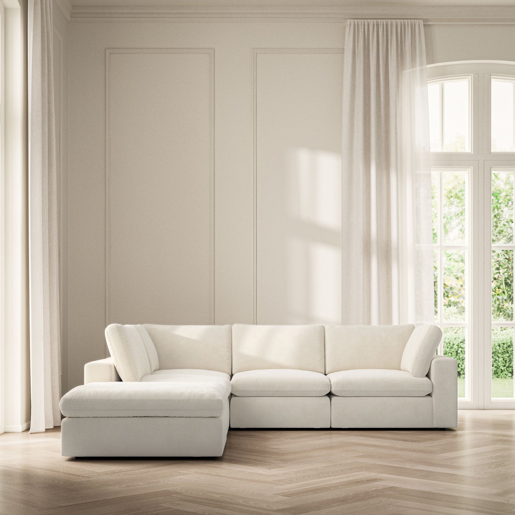 Cloud Corner Chaise LHF - Soft Bouclé