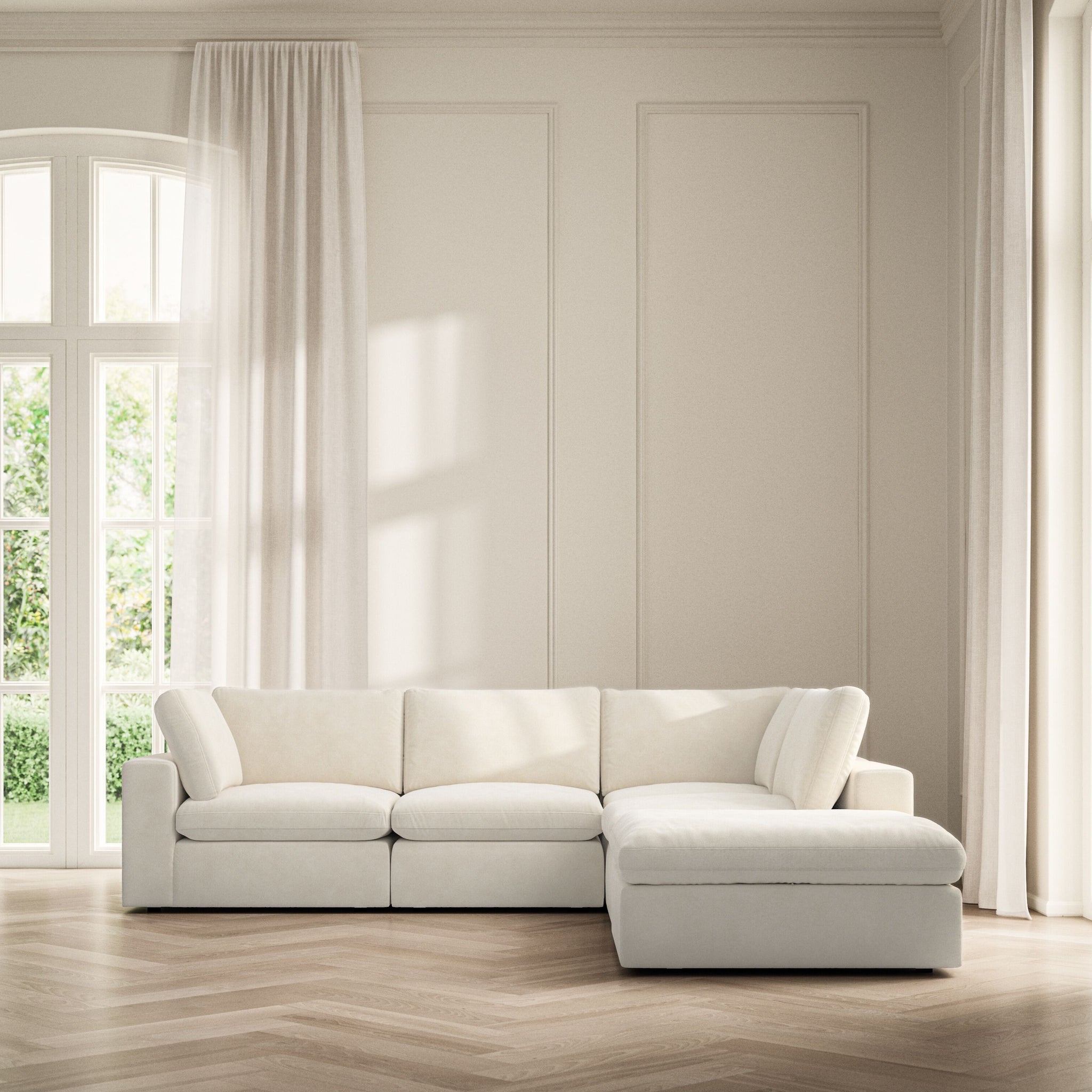 Cloud Corner Chaise RHF - Soft Bouclé