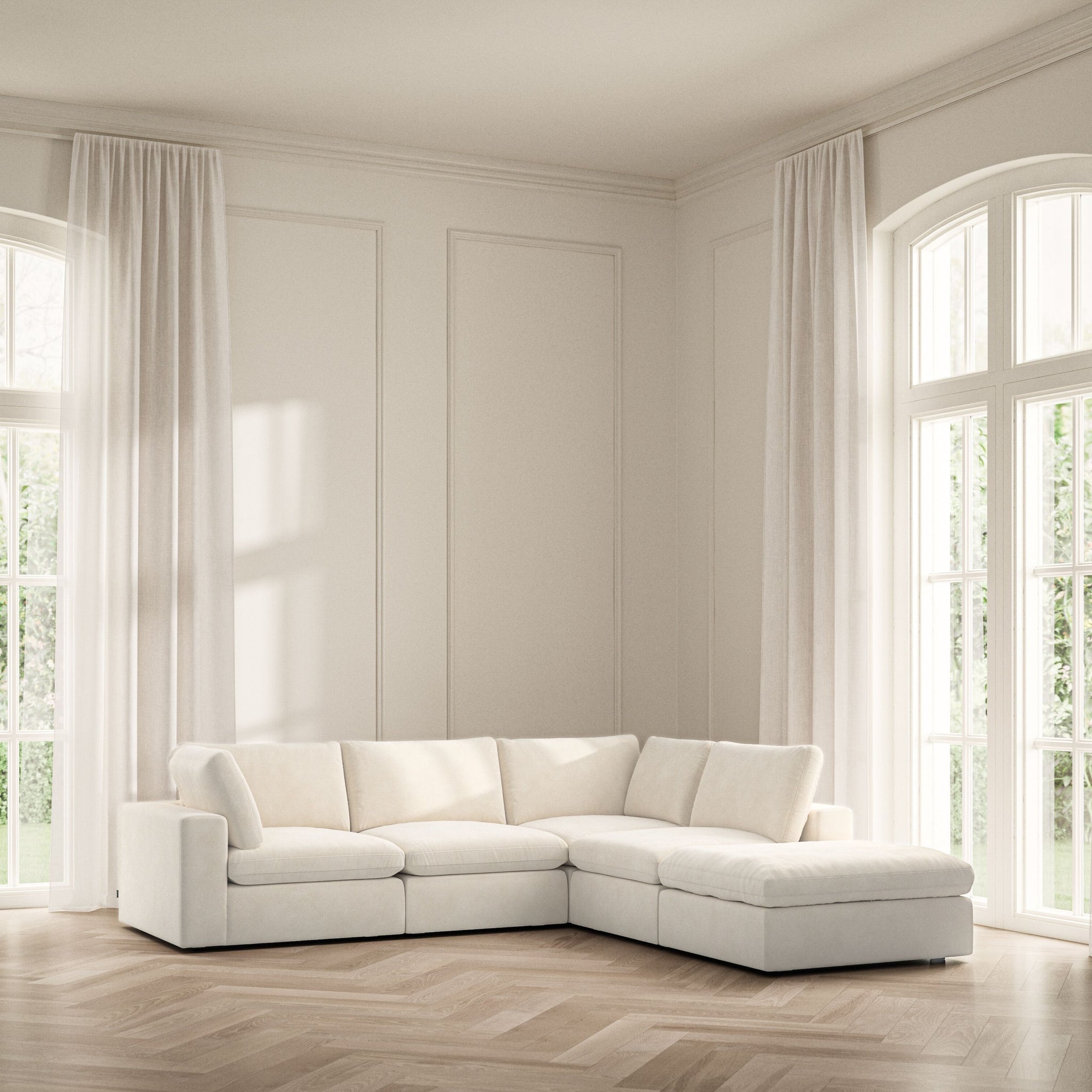 Cloud Corner Chaise RHF - Soft Bouclé