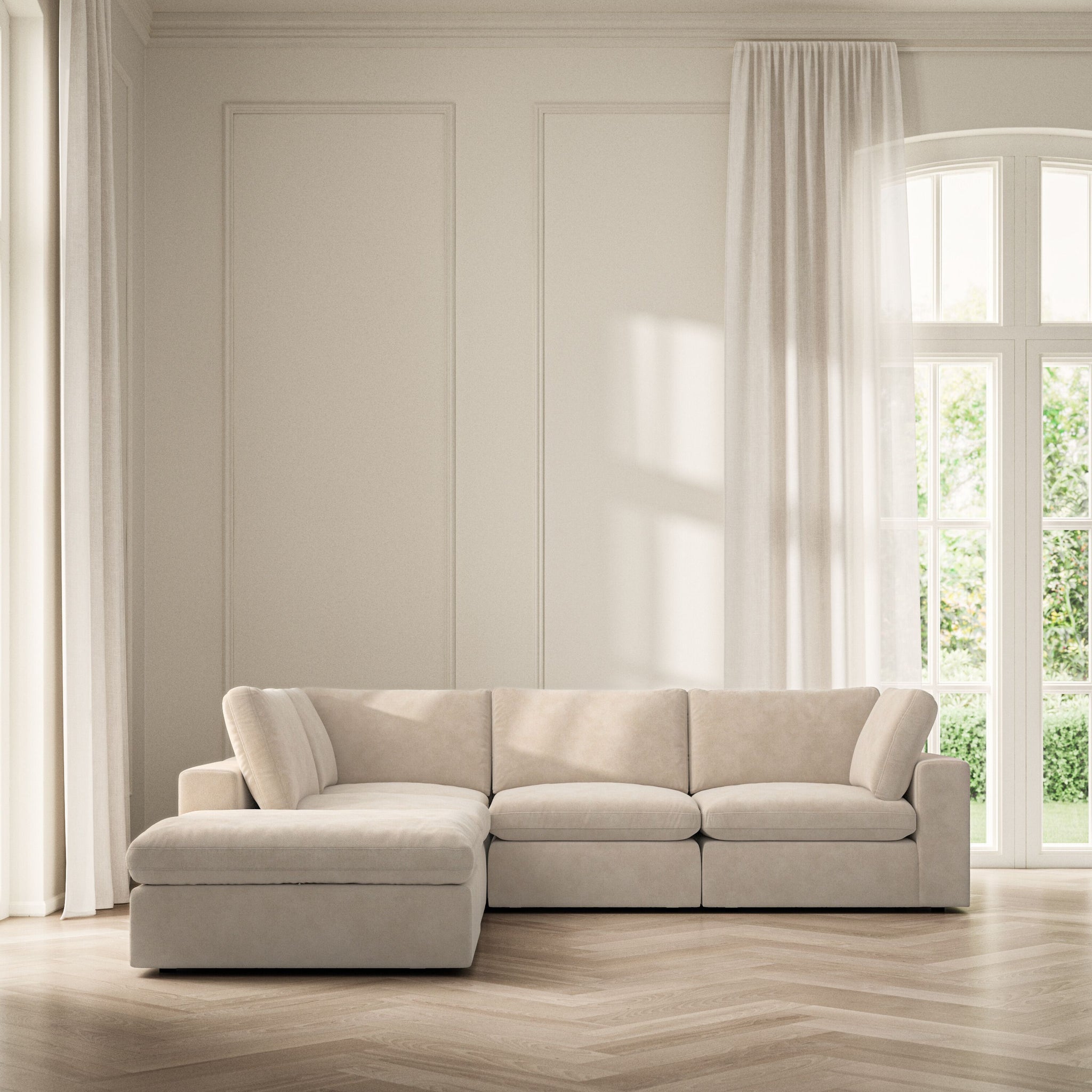 Cloud Corner Chaise LHF - Soft Bouclé