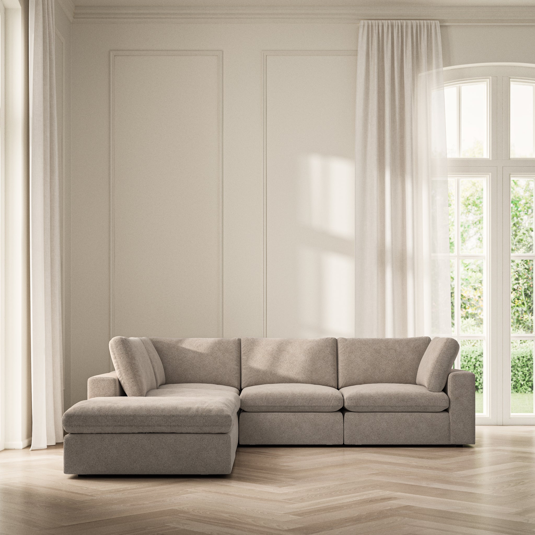 Cloud Corner Chaise LHF - Soft Bouclé