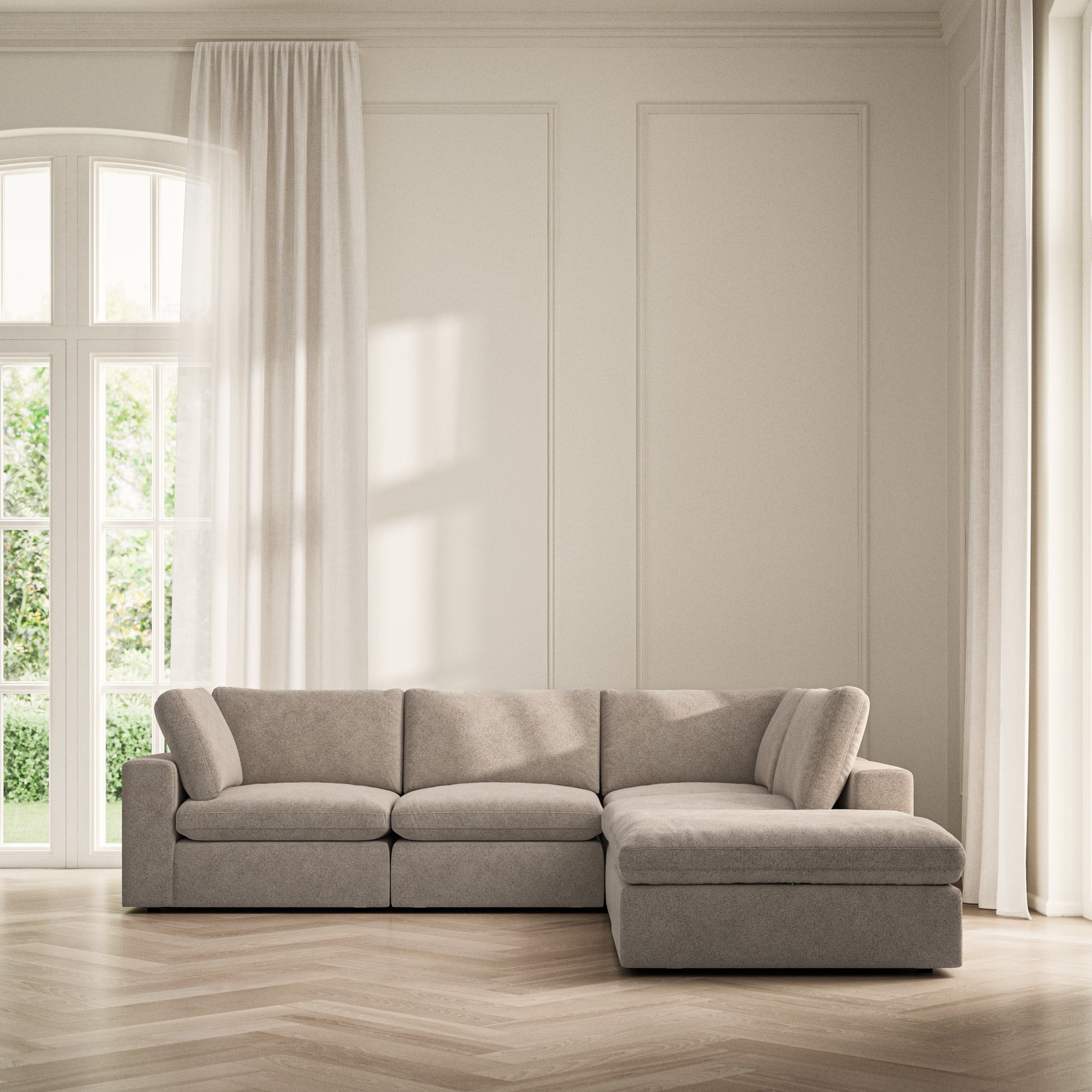Cloud Corner Chaise RHF - Soft Bouclé