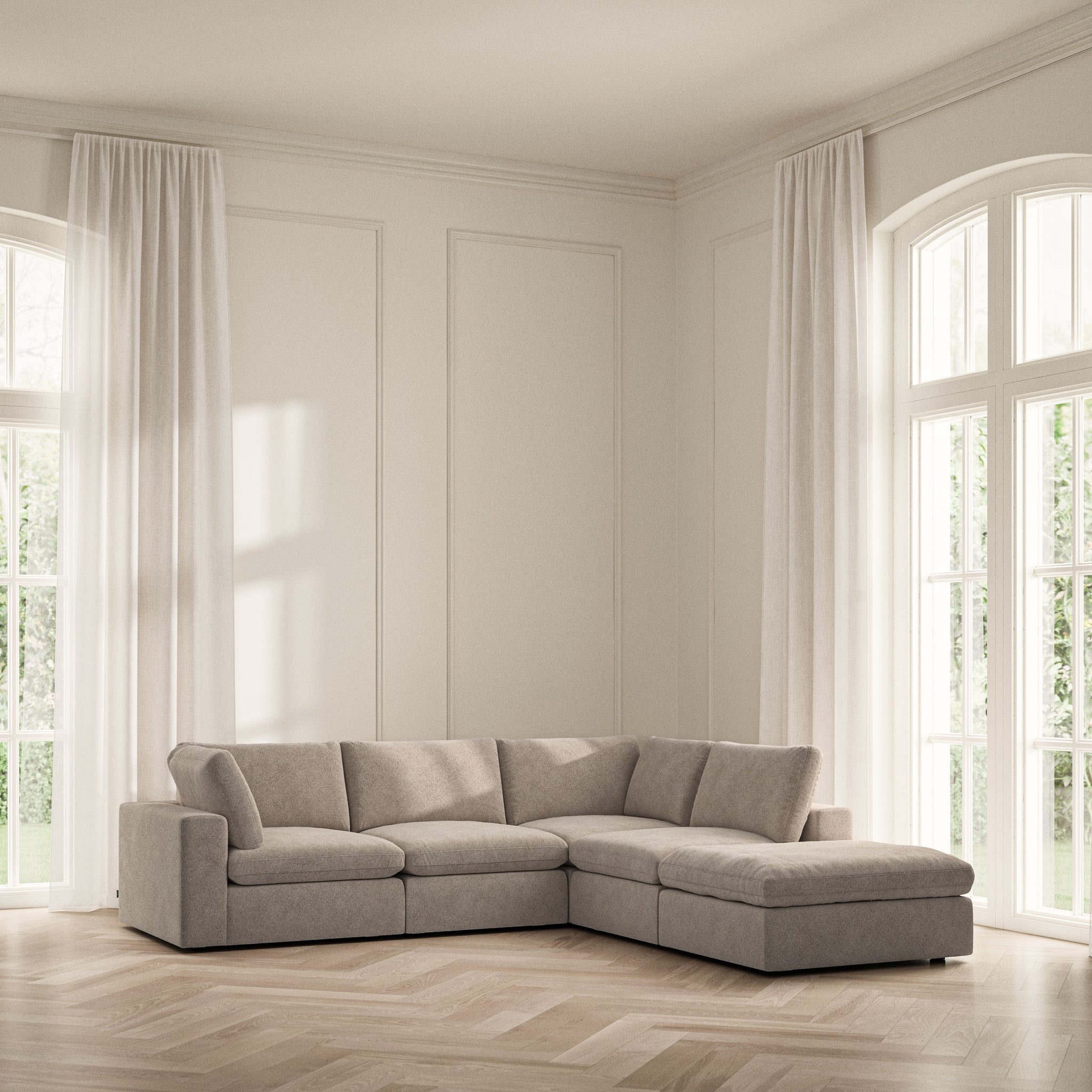 Cloud Corner Chaise RHF - Soft Bouclé