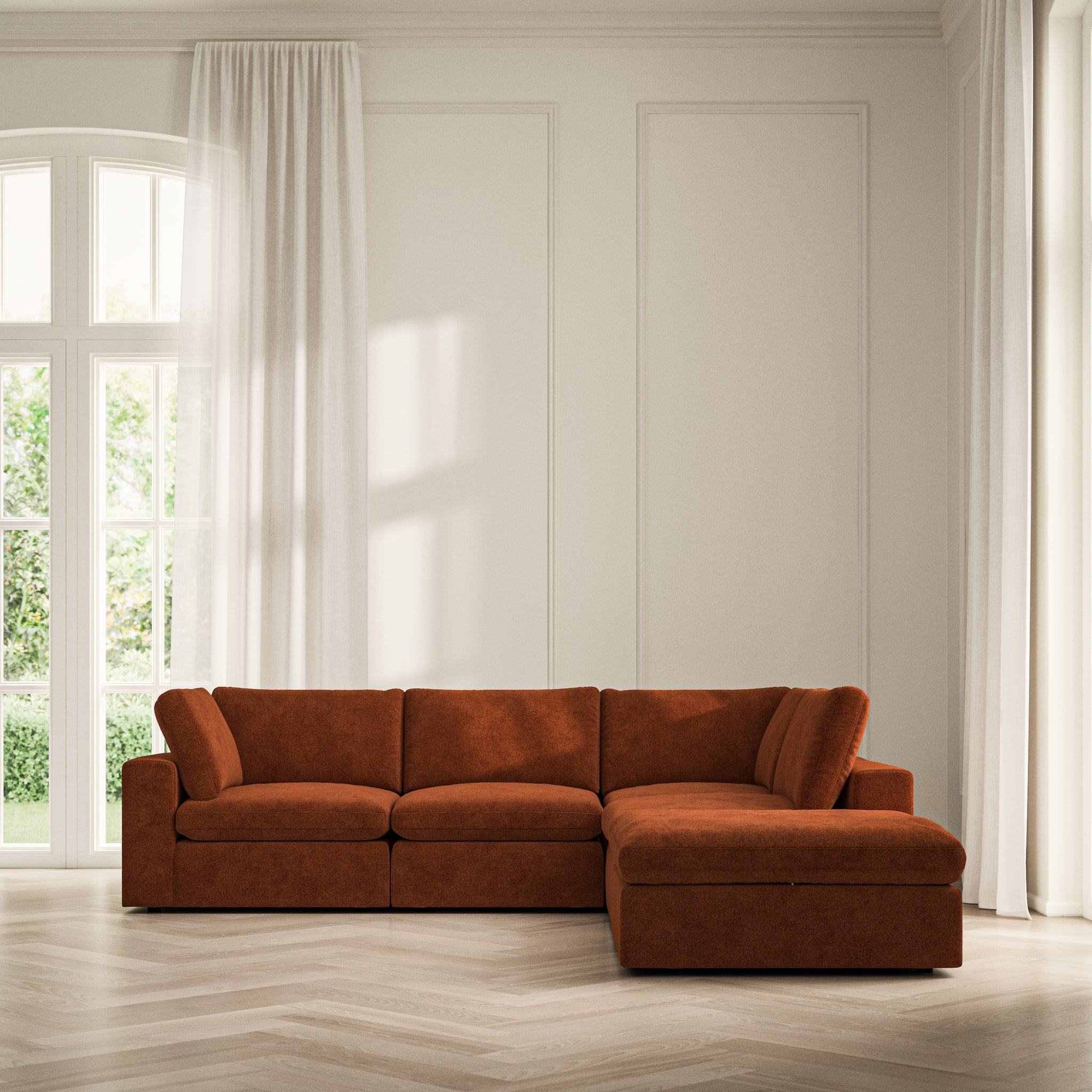 Cloud Corner Chaise RHF - Soft Bouclé