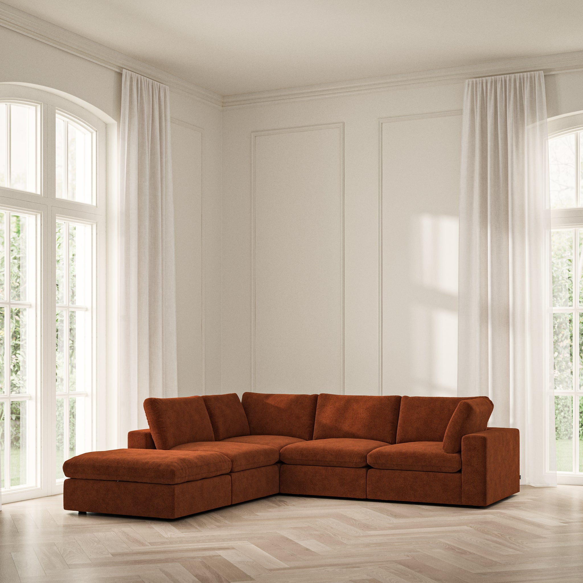 Cloud Corner Chaise LHF - Soft Bouclé