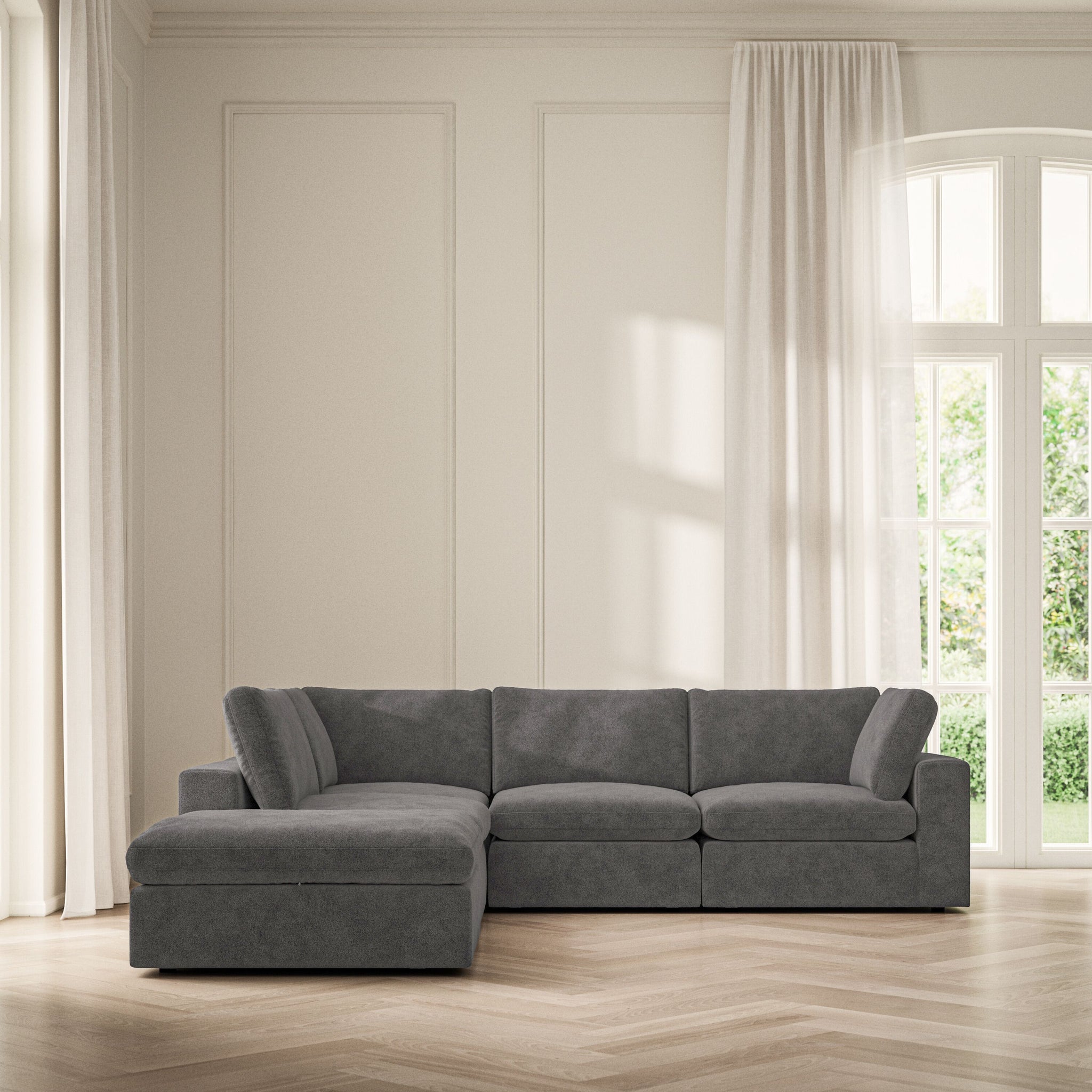 Cloud Corner Chaise LHF - Soft Bouclé
