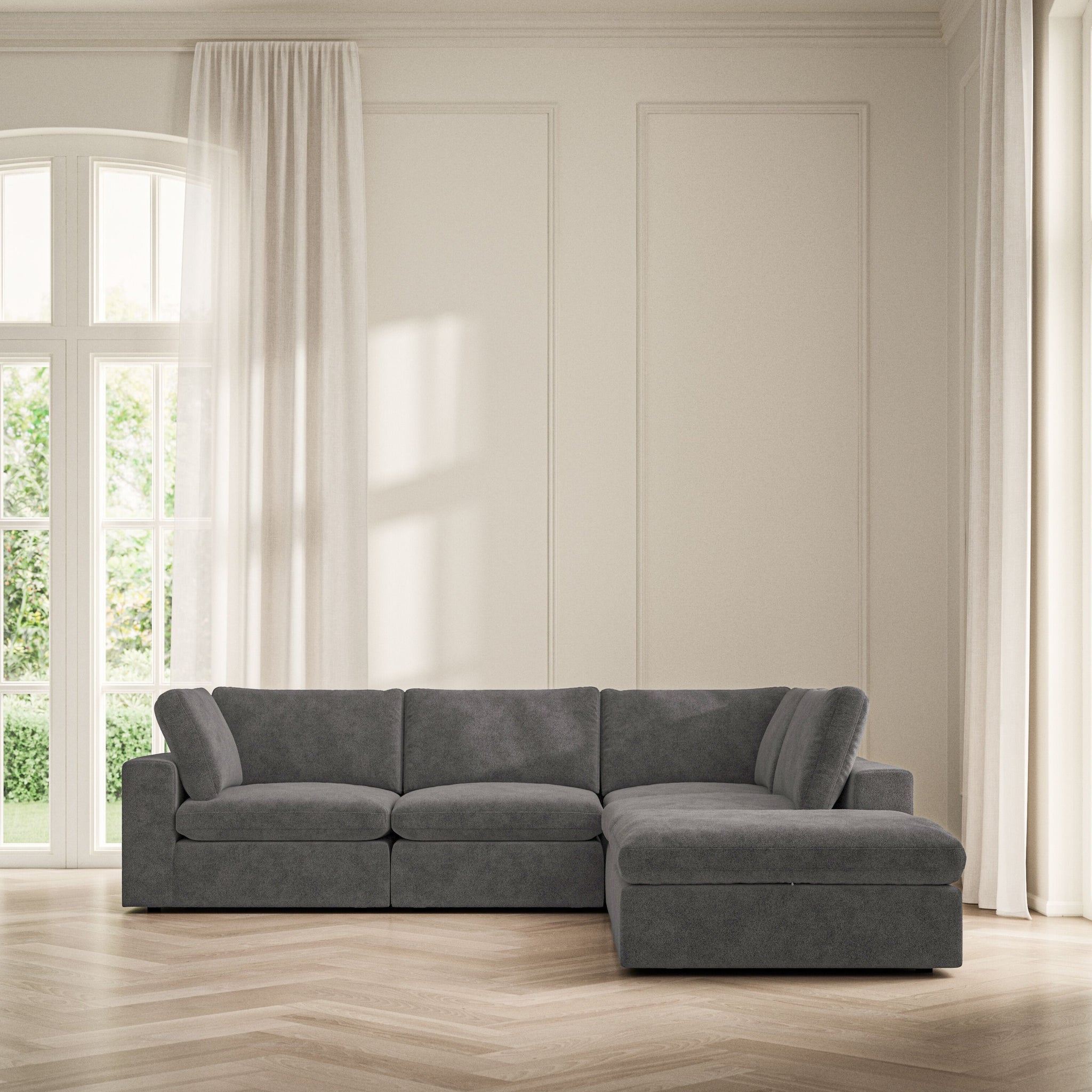 Cloud Corner Chaise RHF - Soft Bouclé