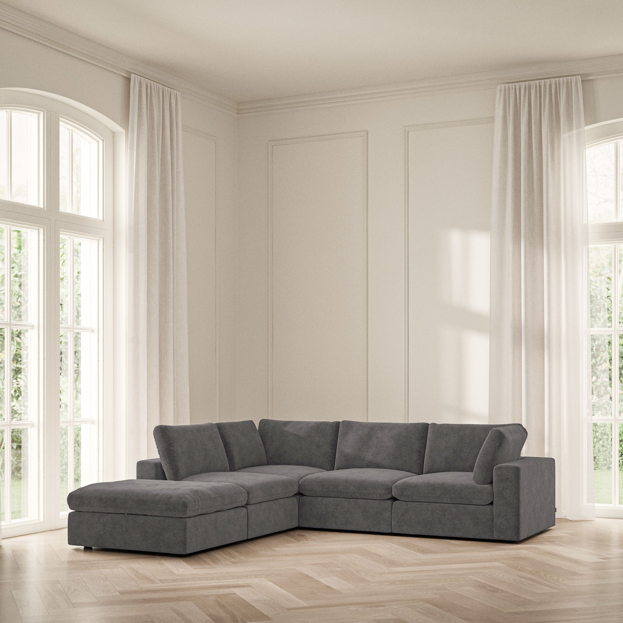 Cloud Corner Chaise LHF - Soft Bouclé