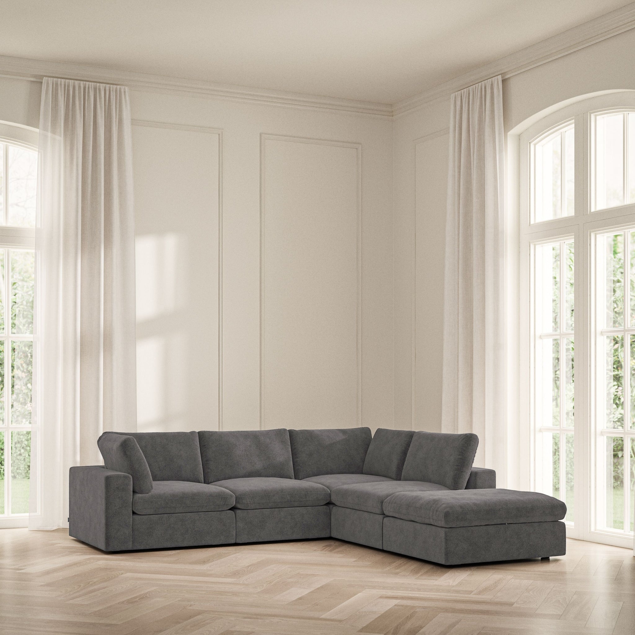 Cloud Corner Chaise RHF - Soft Bouclé