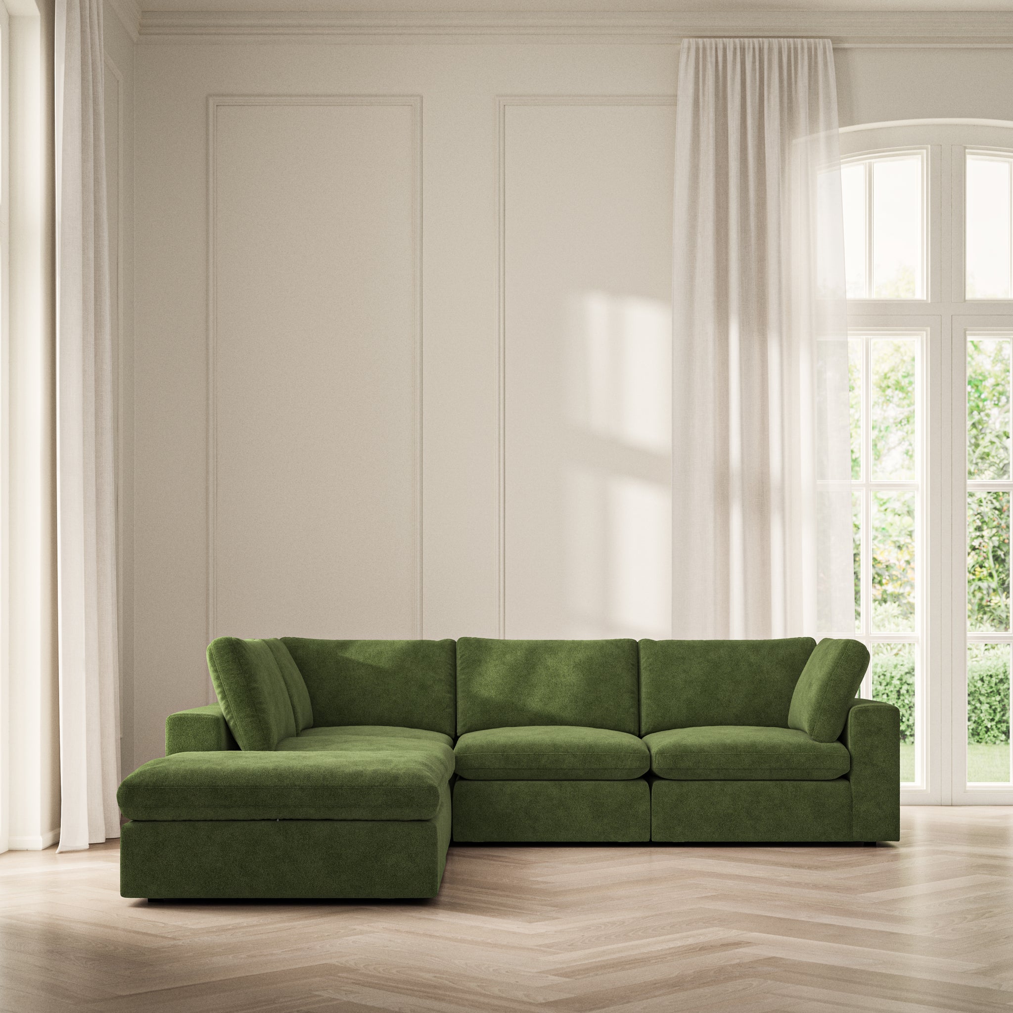 Cloud Corner Chaise LHF - Soft Bouclé