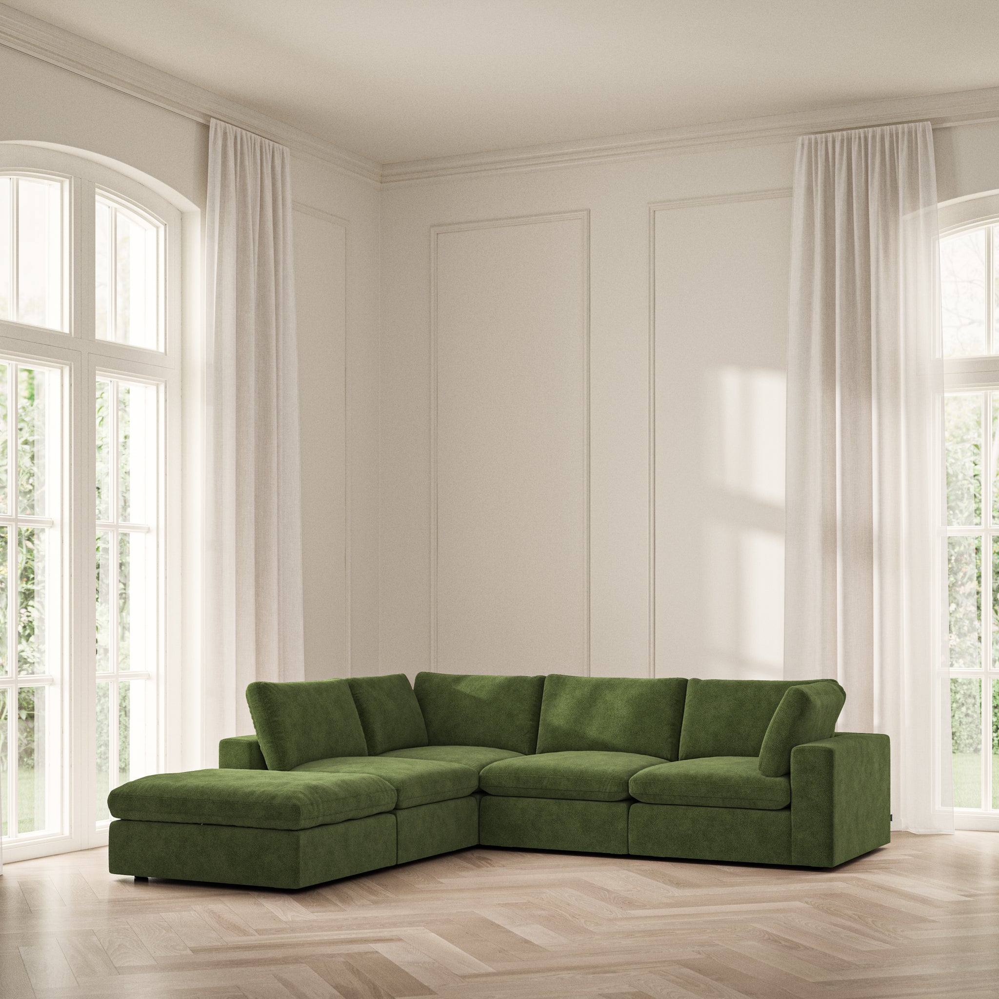 Cloud Corner Chaise LHF - Soft Bouclé