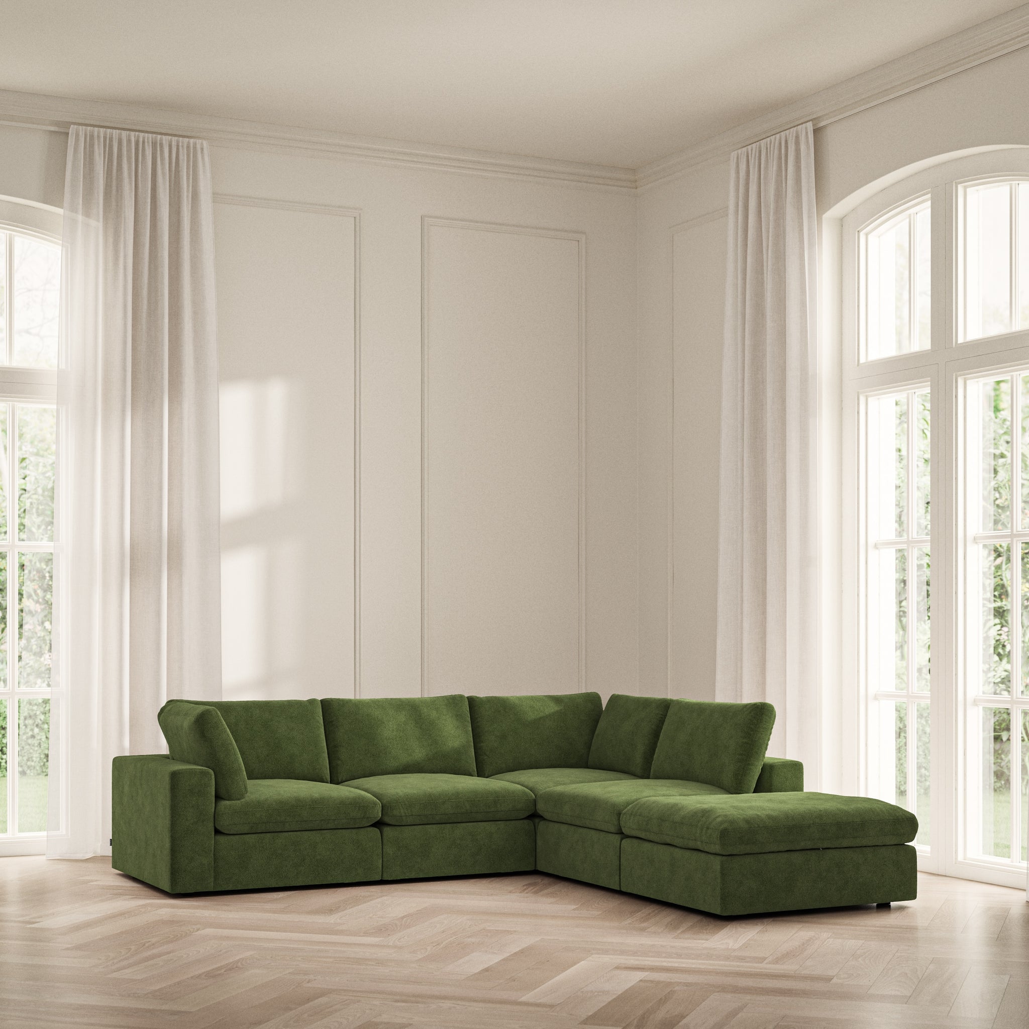 Cloud Corner Chaise RHF - Soft Bouclé