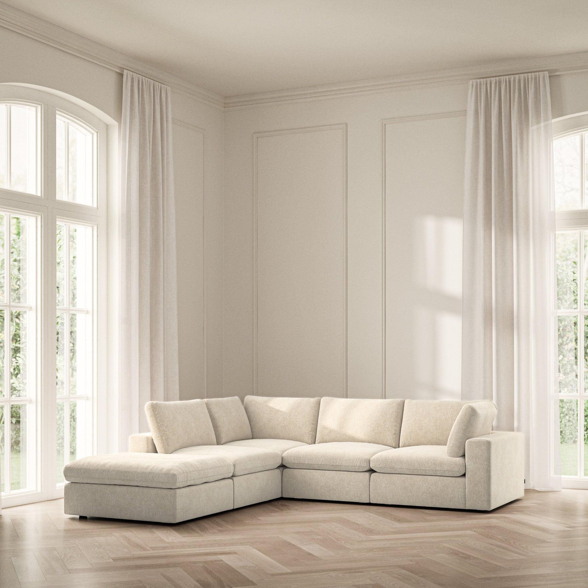 Cloud Corner Chaise LHF - Symphony