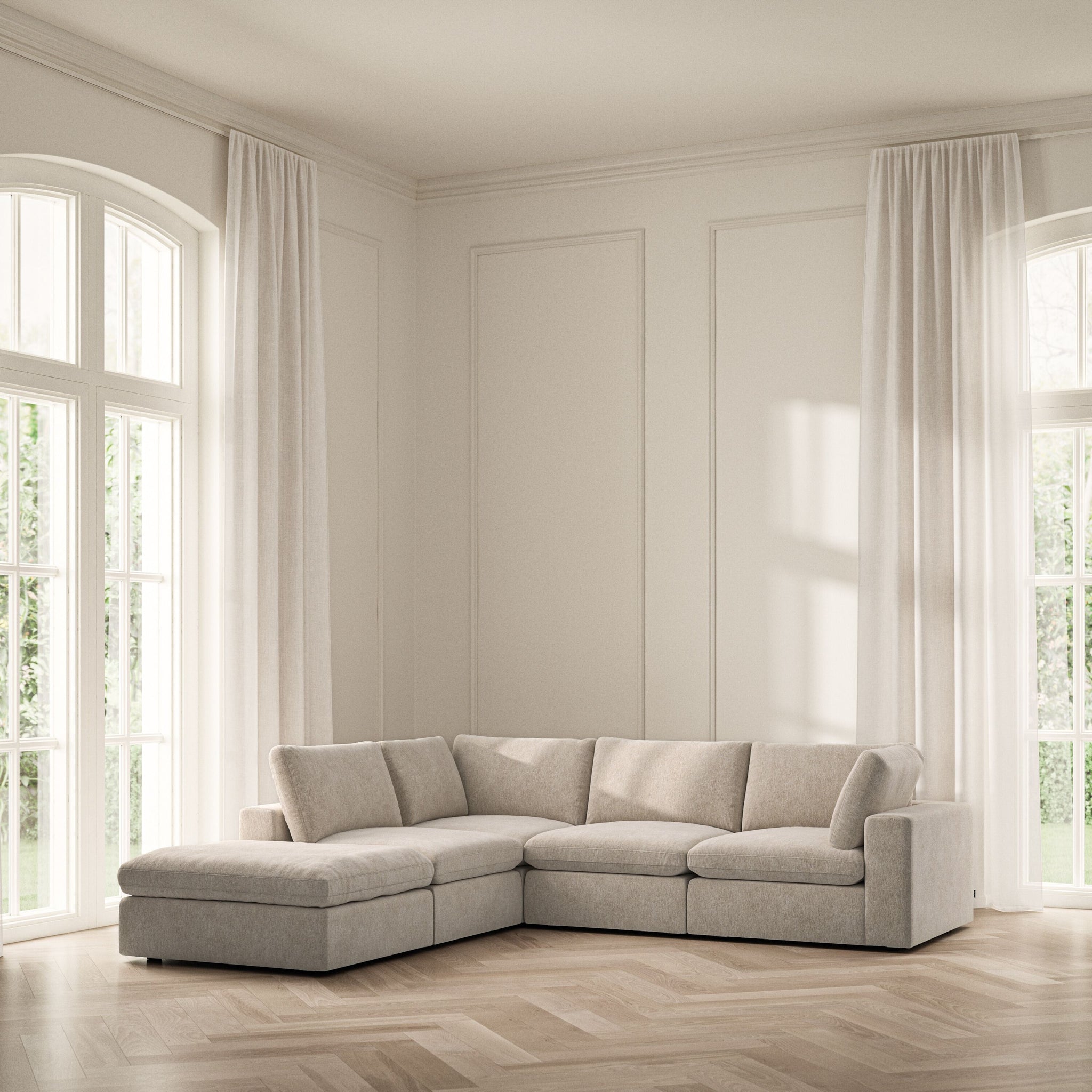 Cloud Corner Chaise LHF - Symphony