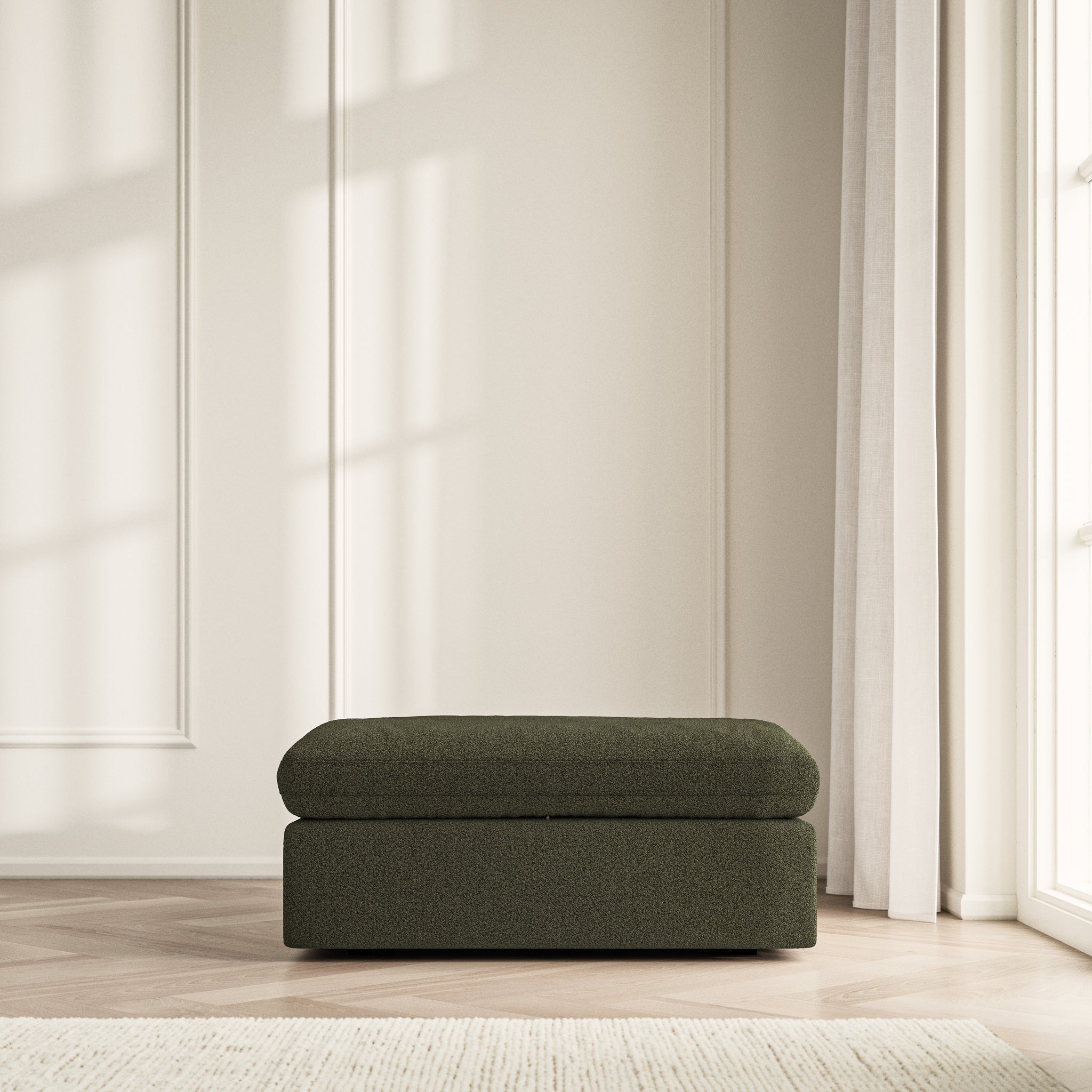 Cloud Footstool - Bouclé