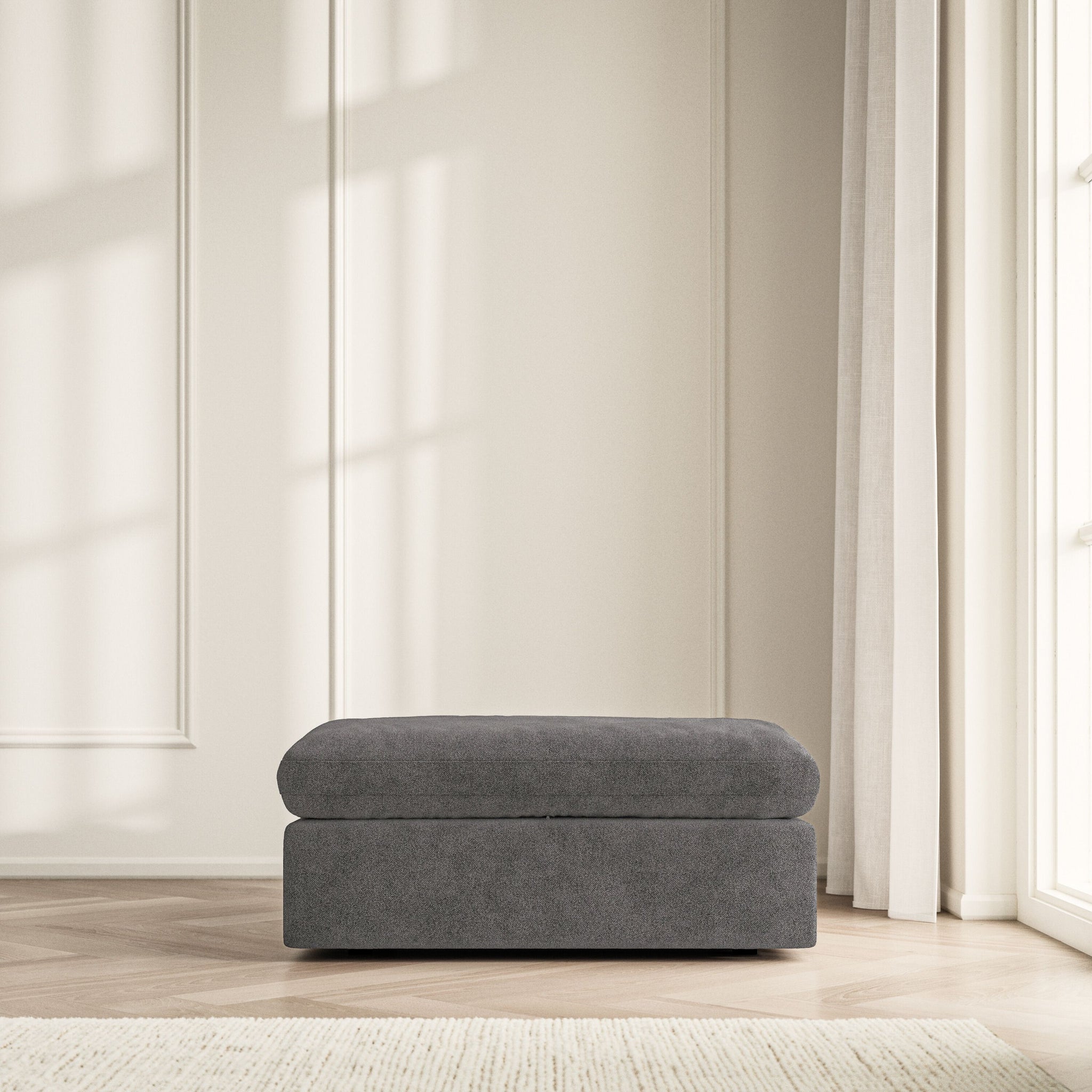 Cloud Footstool - Soft Bouclé