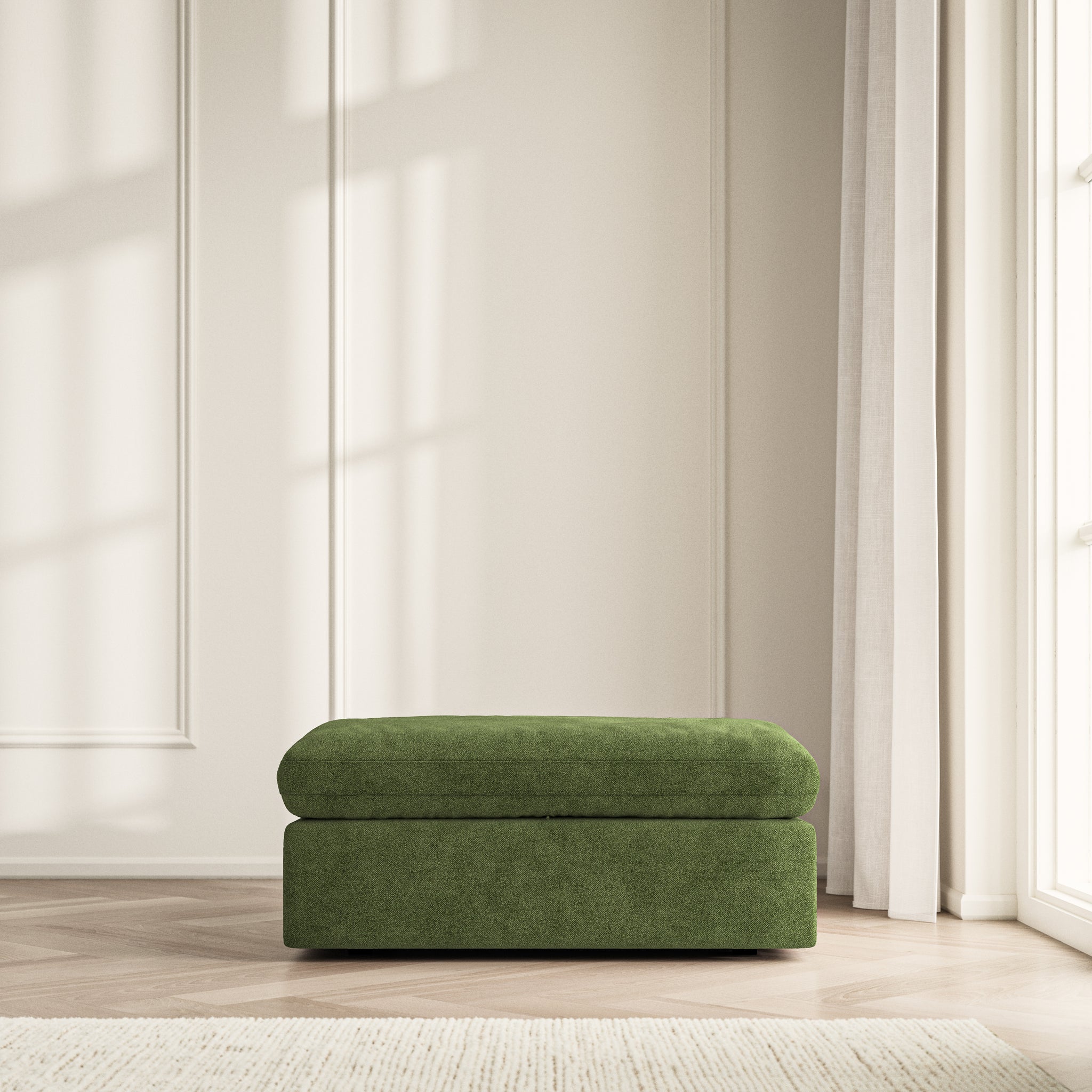 Cloud Footstool - Soft Bouclé
