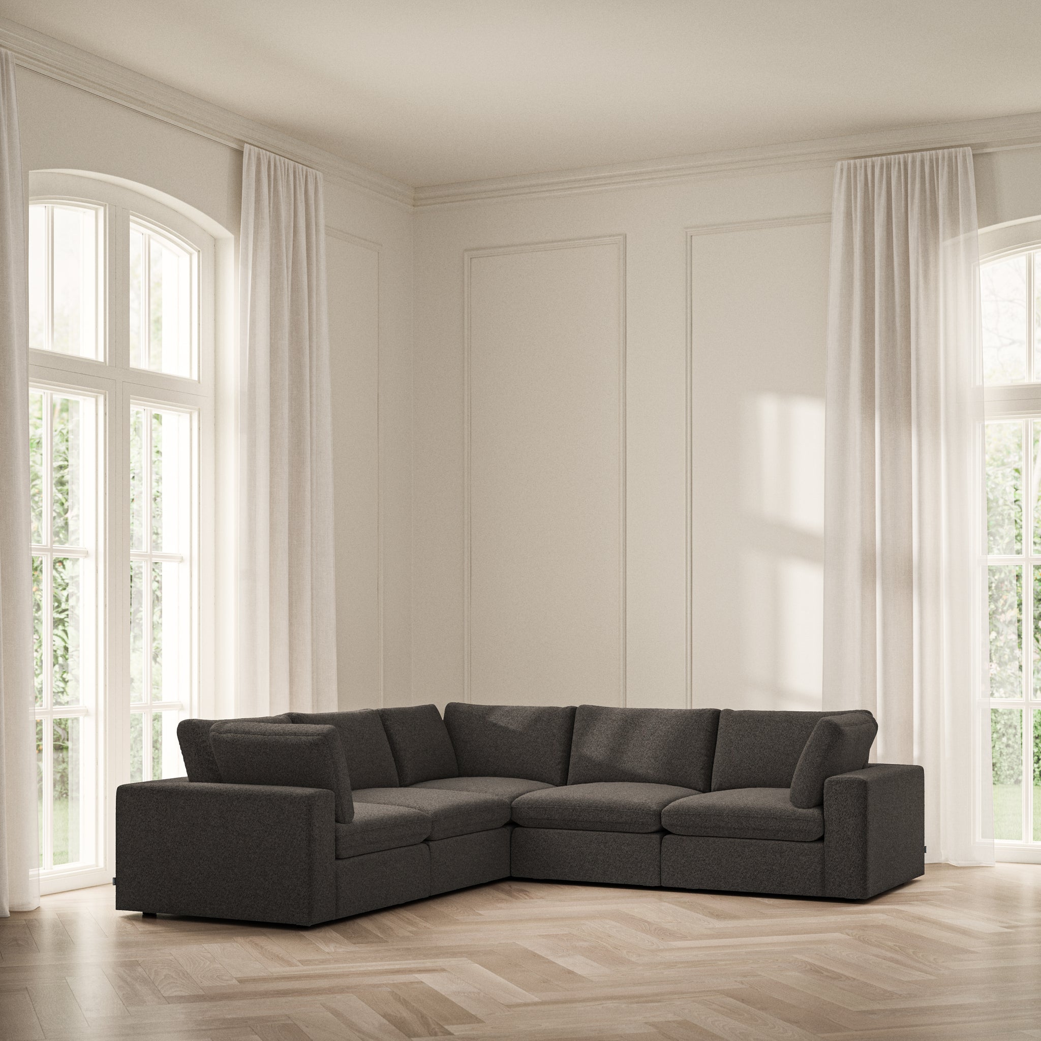 Cloud Large Corner - Soft Teddy