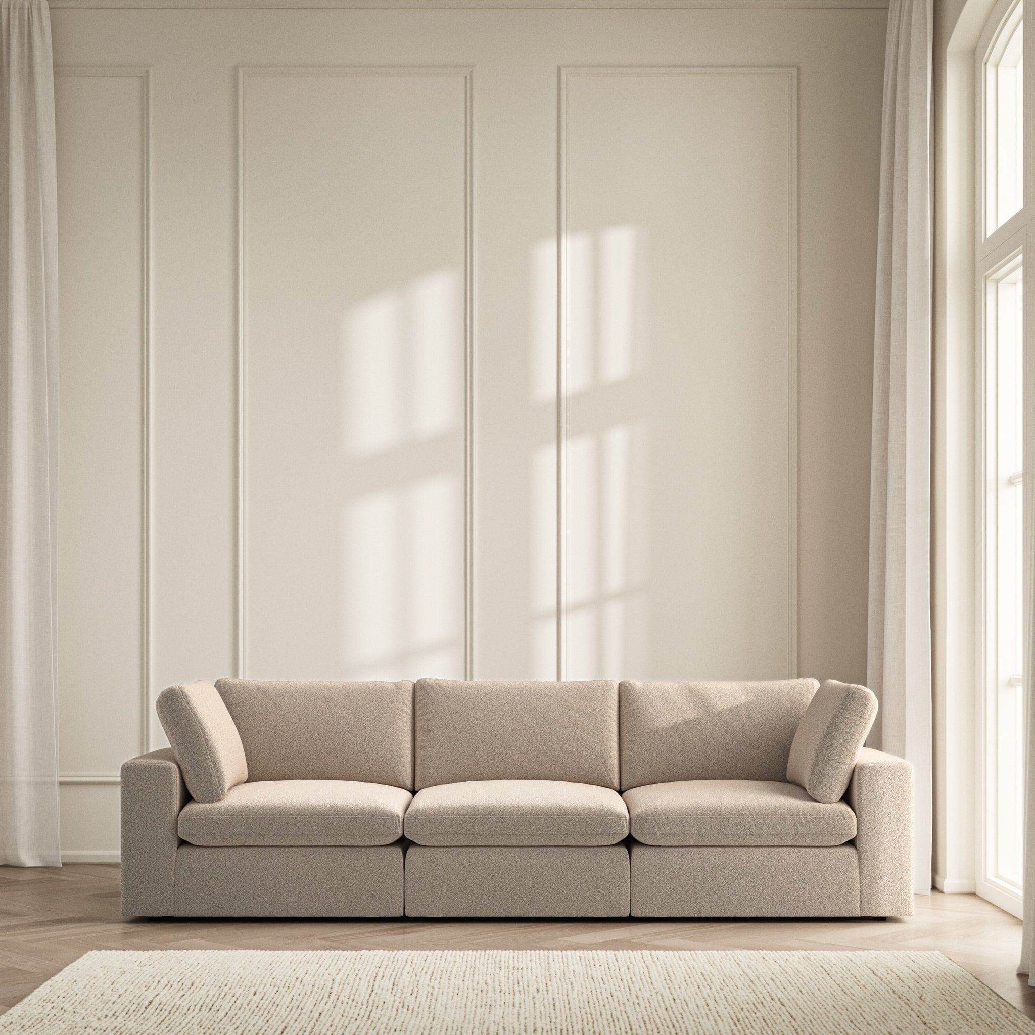Cloud Large Sofa - Bouclé