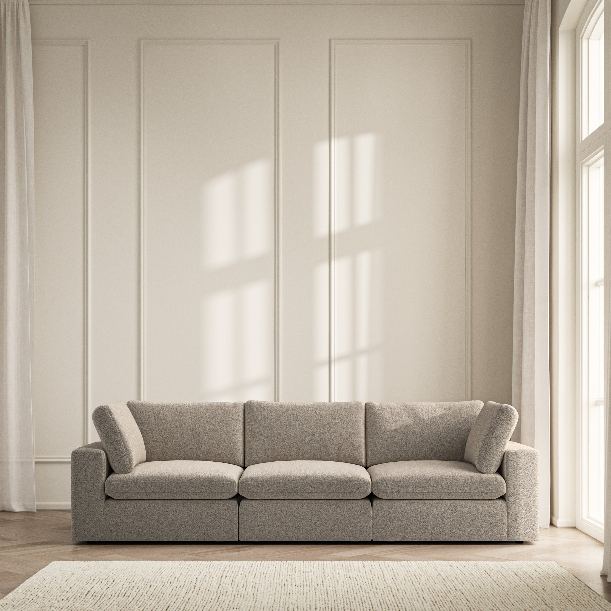Cloud Large Sofa - Bouclé