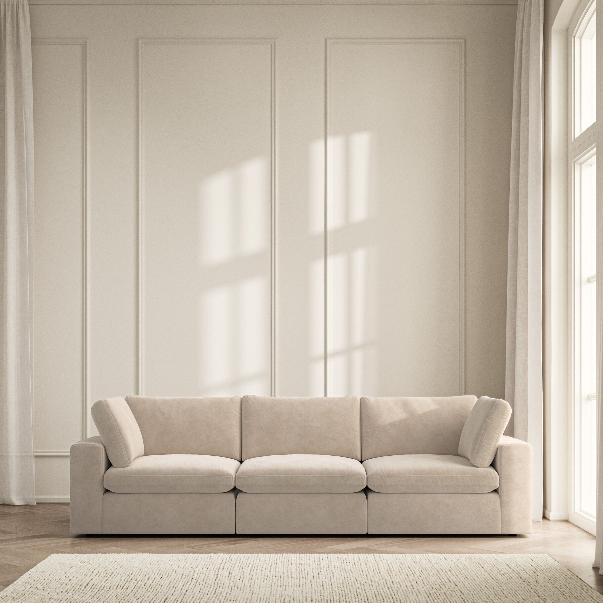 Cloud Large Sofa - Soft Bouclé