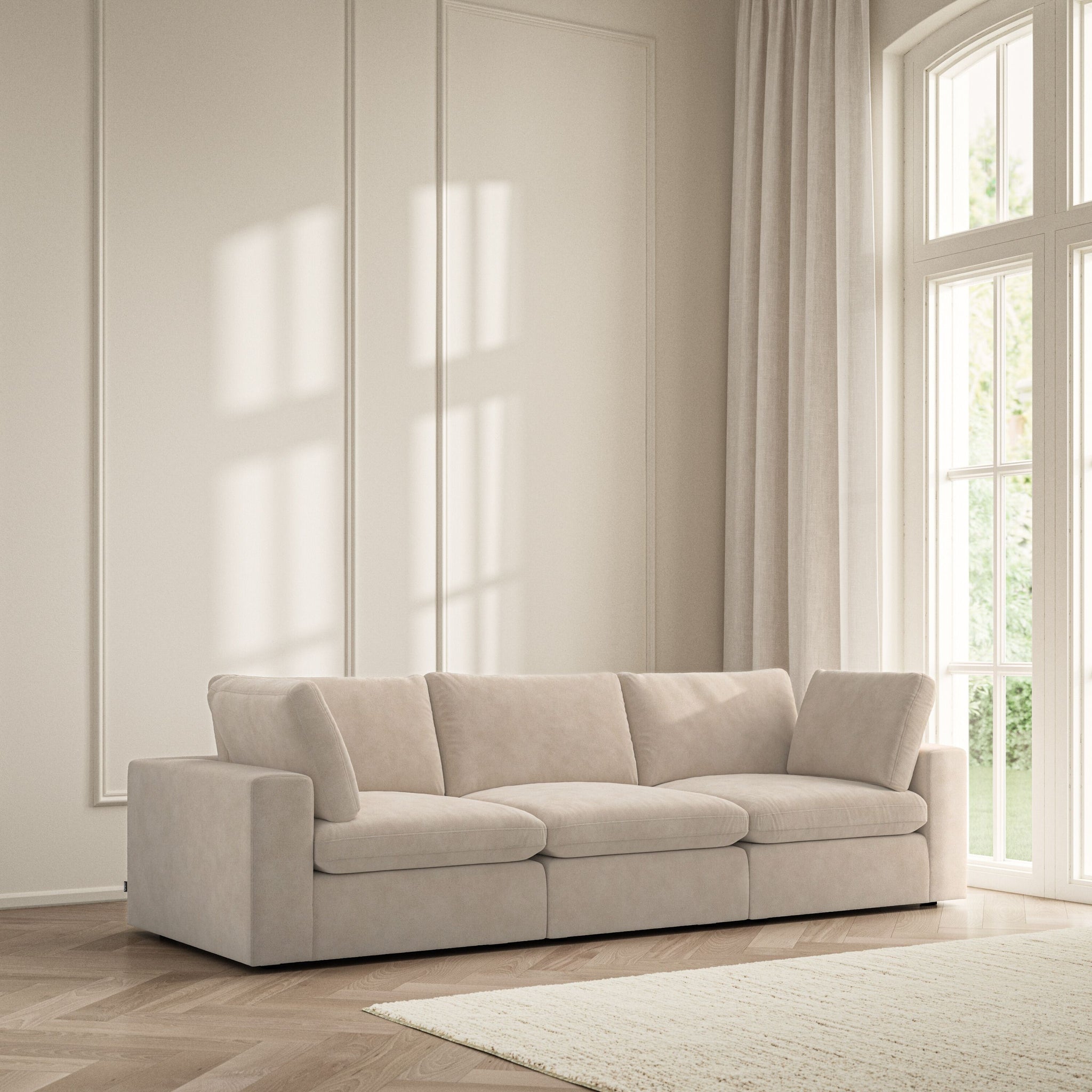 Cloud Large Sofa - Soft Bouclé